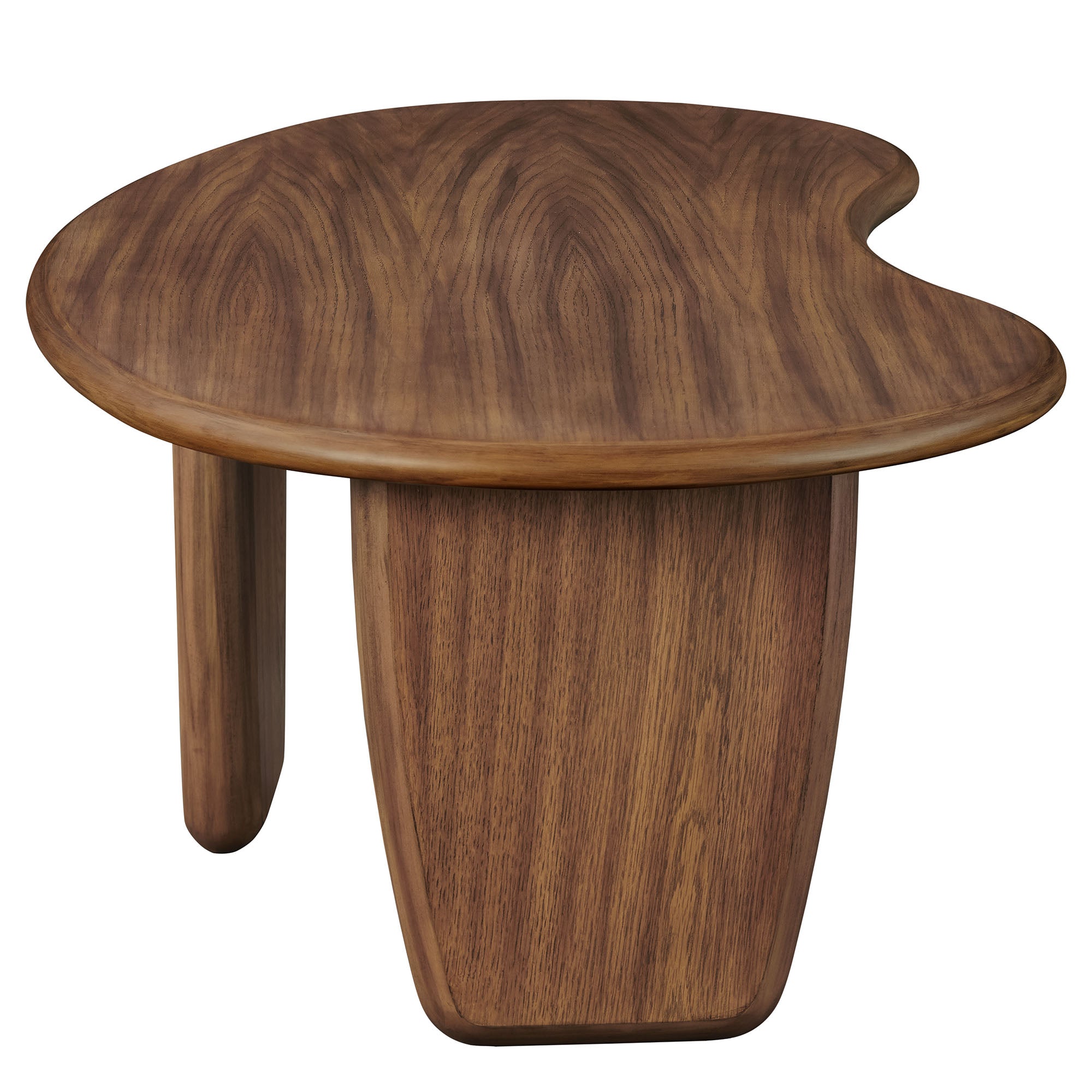 Modway Vetra Kidney-Shaped Free Coffee Table