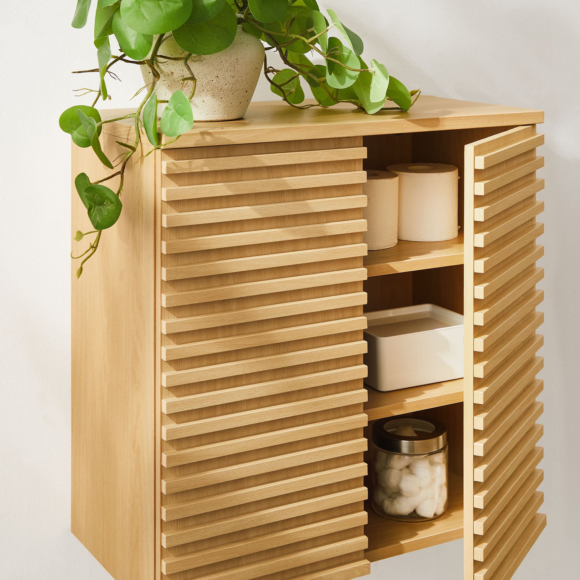 Modway Render Wall Mounted Bathroom Cabinet