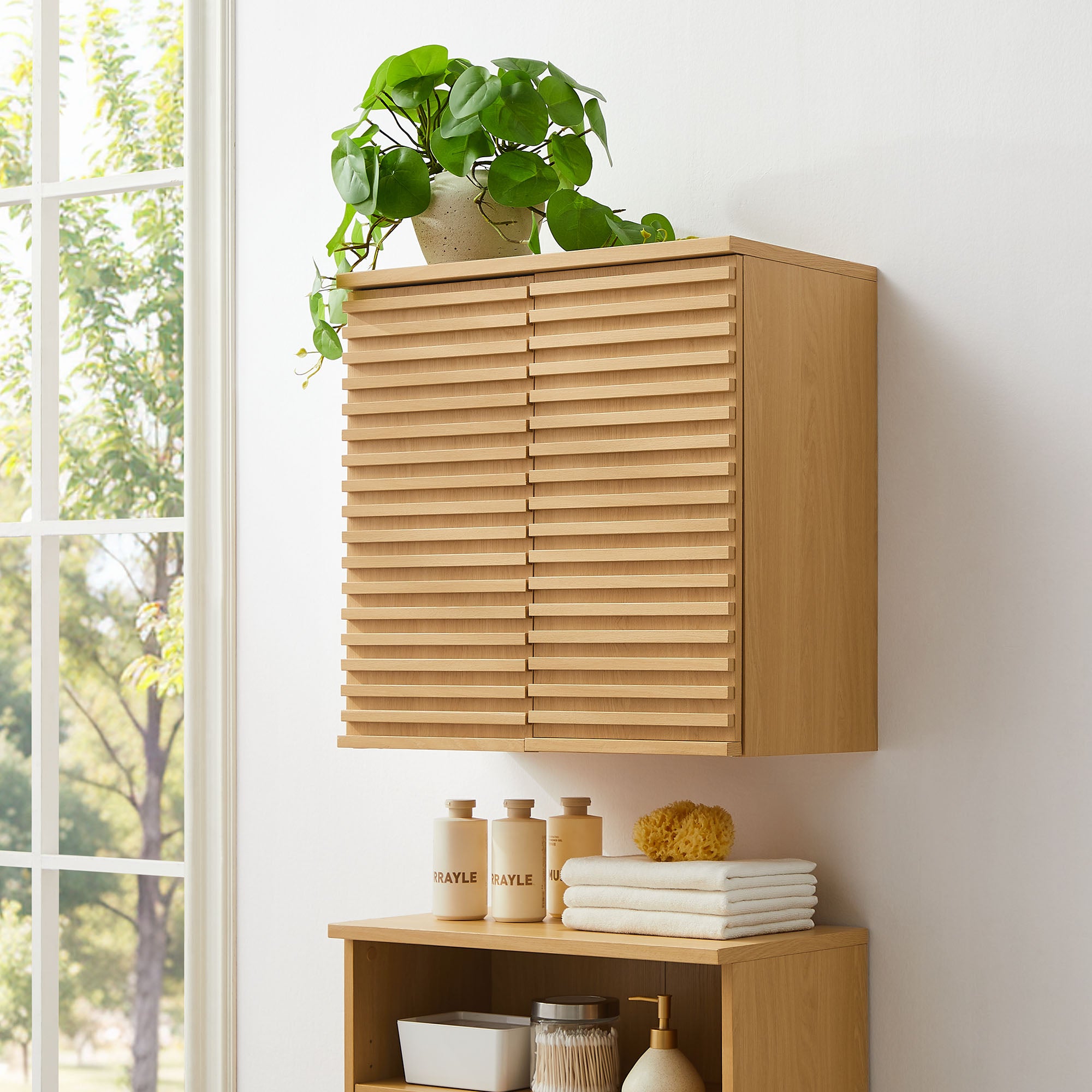 Modway Render Wall Mounted Bathroom Cabinet