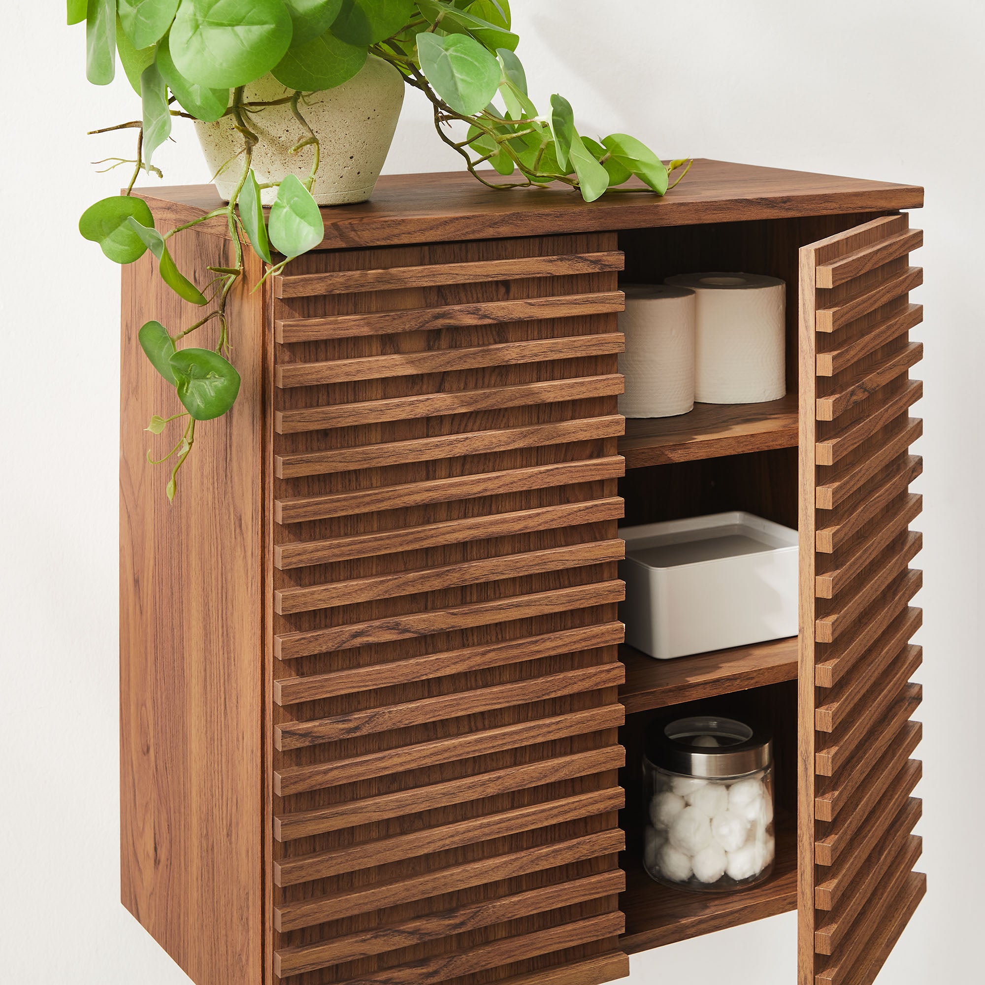 Modway Render Wall Mounted Bathroom Cabinet