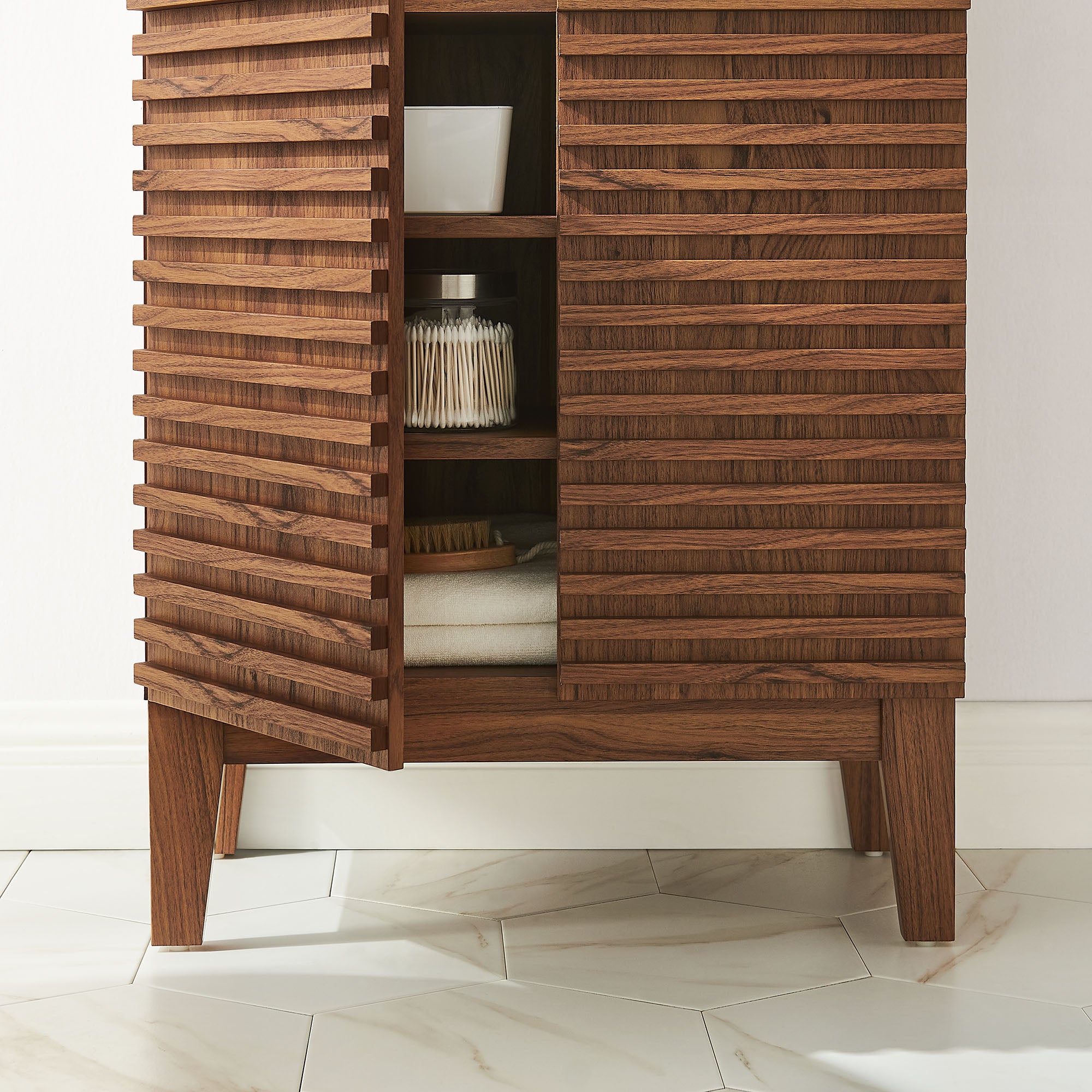 Modway Render Freestanding Bathroom Storage Cabinet