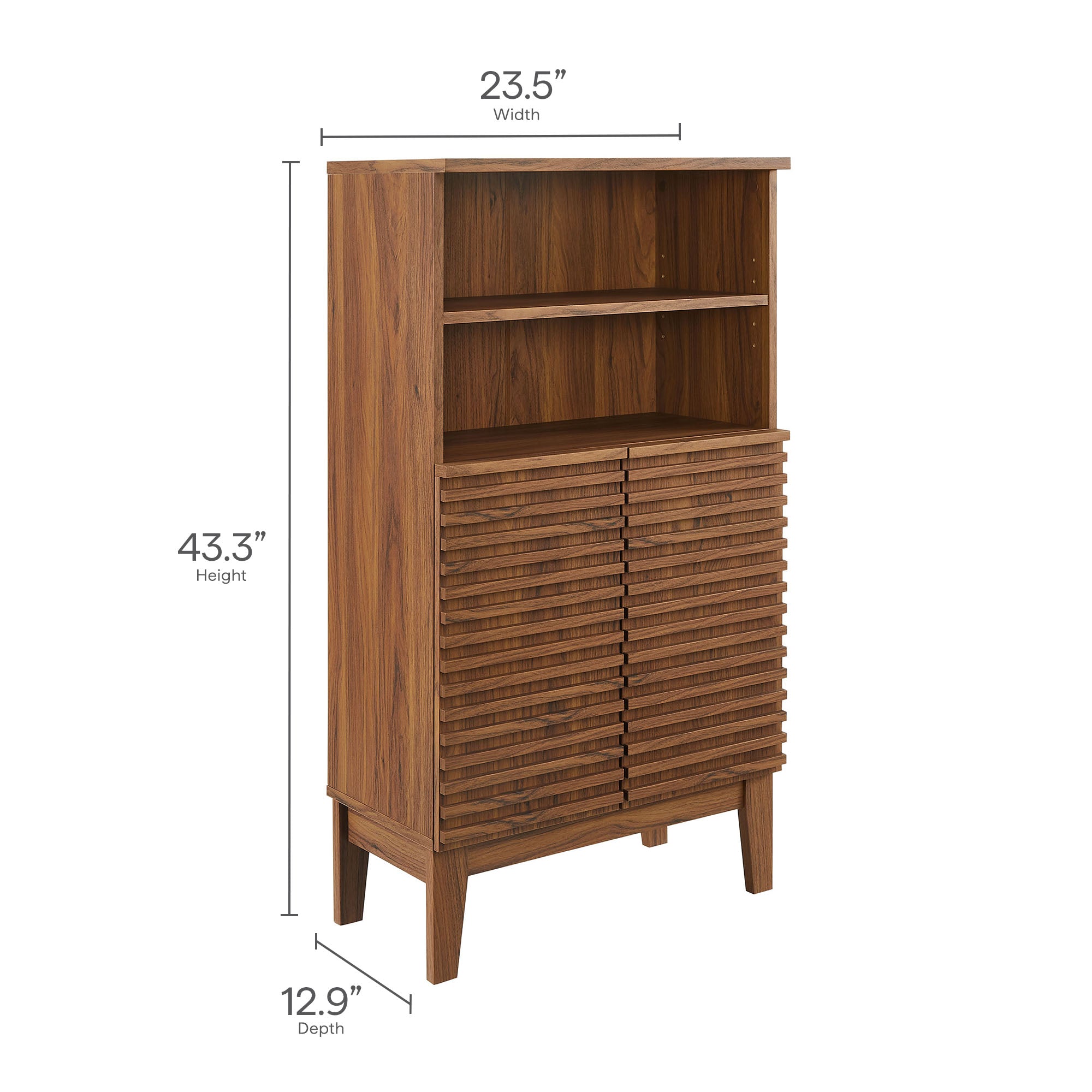 Modway Render Freestanding Bathroom Storage Cabinet