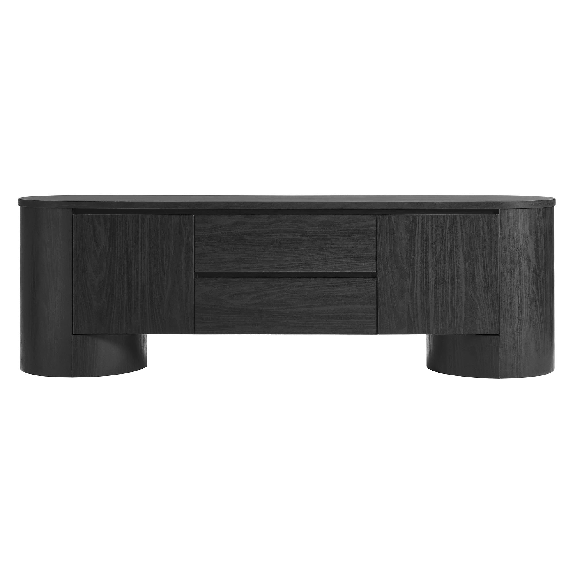Modway Duval 71 Inch Oval TV Cabinet