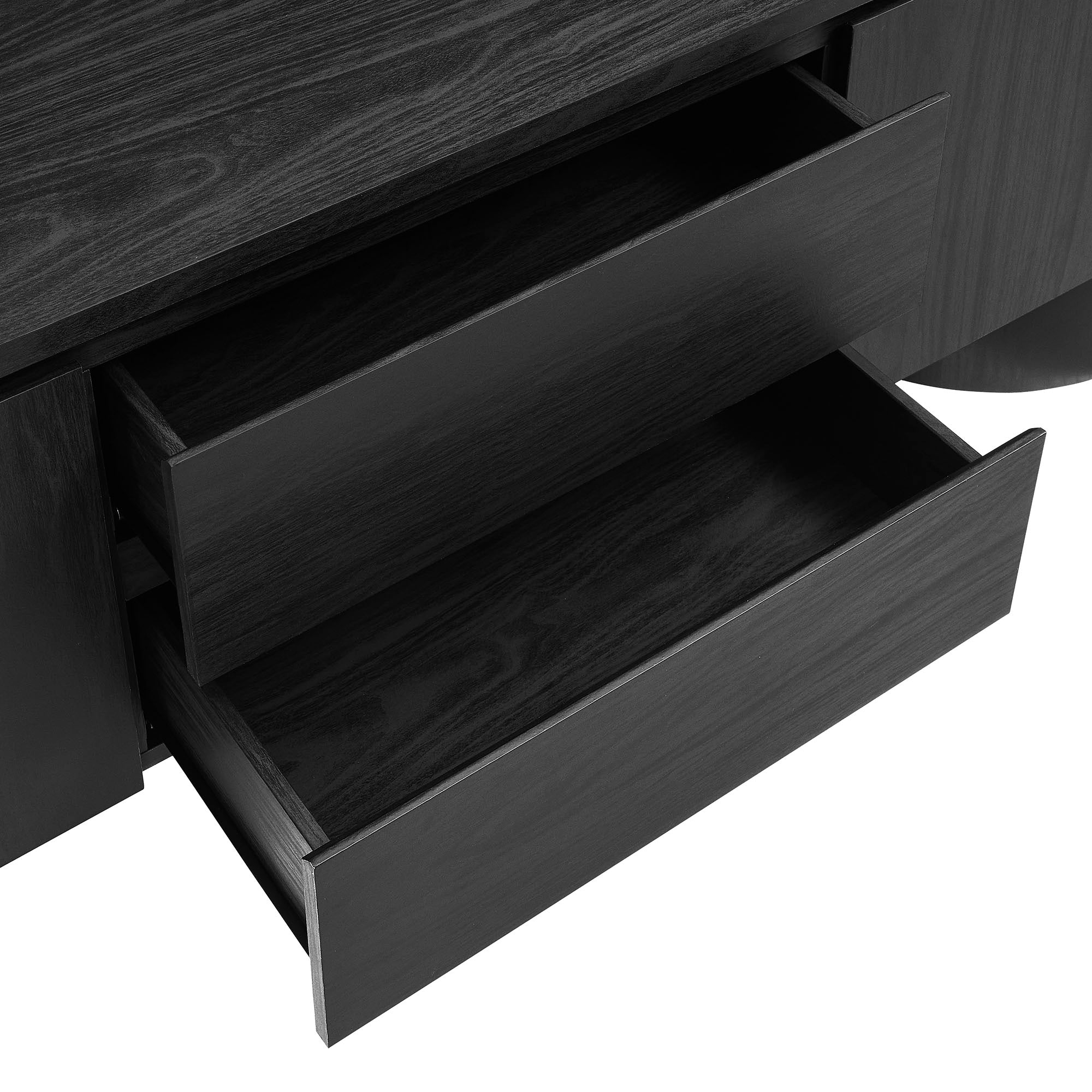 Modway Duval 71 Inch Oval TV Cabinet