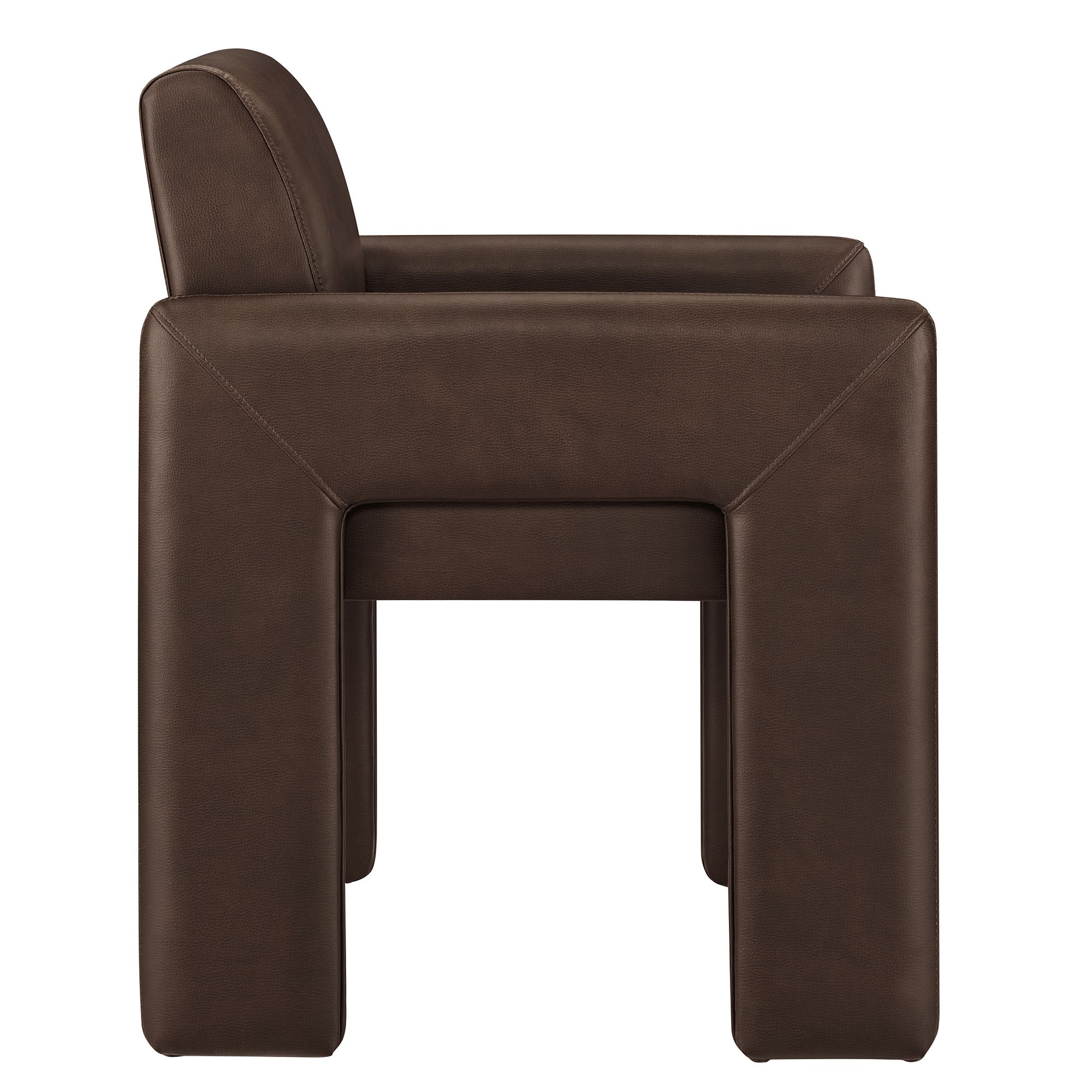 Modway EEI-7443 Daven Vegan Leather Dining Armchair