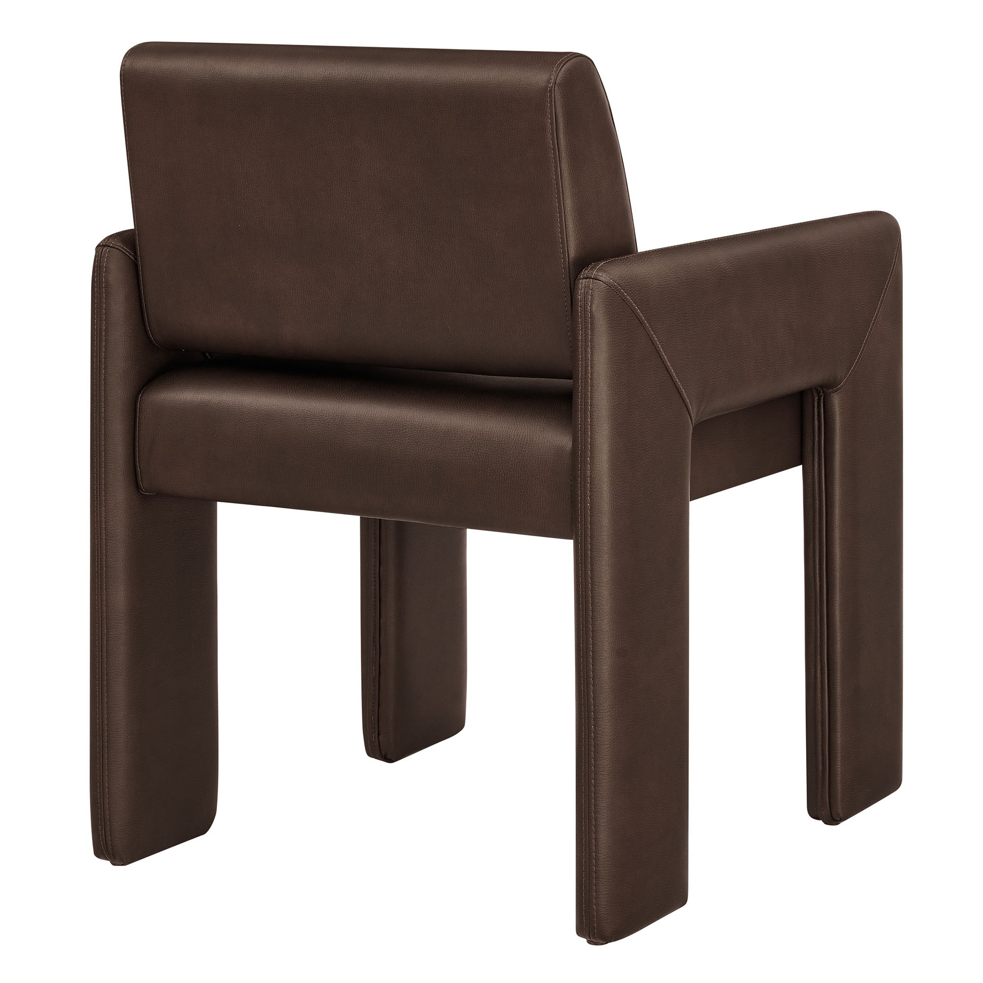 Modway EEI-7443 Daven Vegan Leather Dining Armchair
