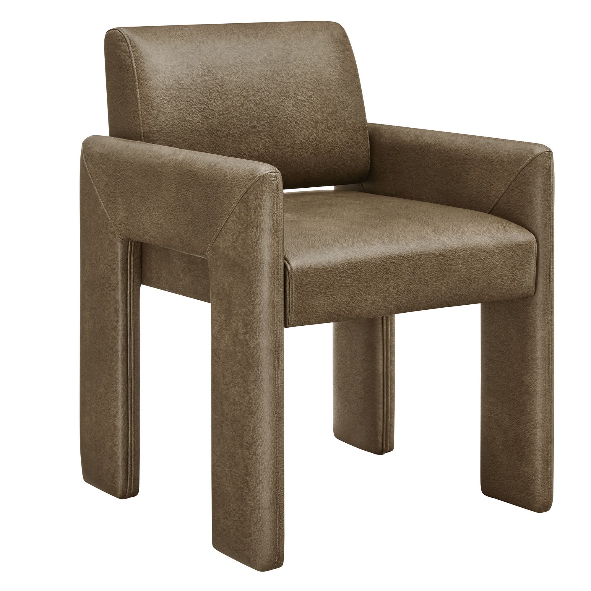 Modway Daven Vegan Leather Dining Armchair