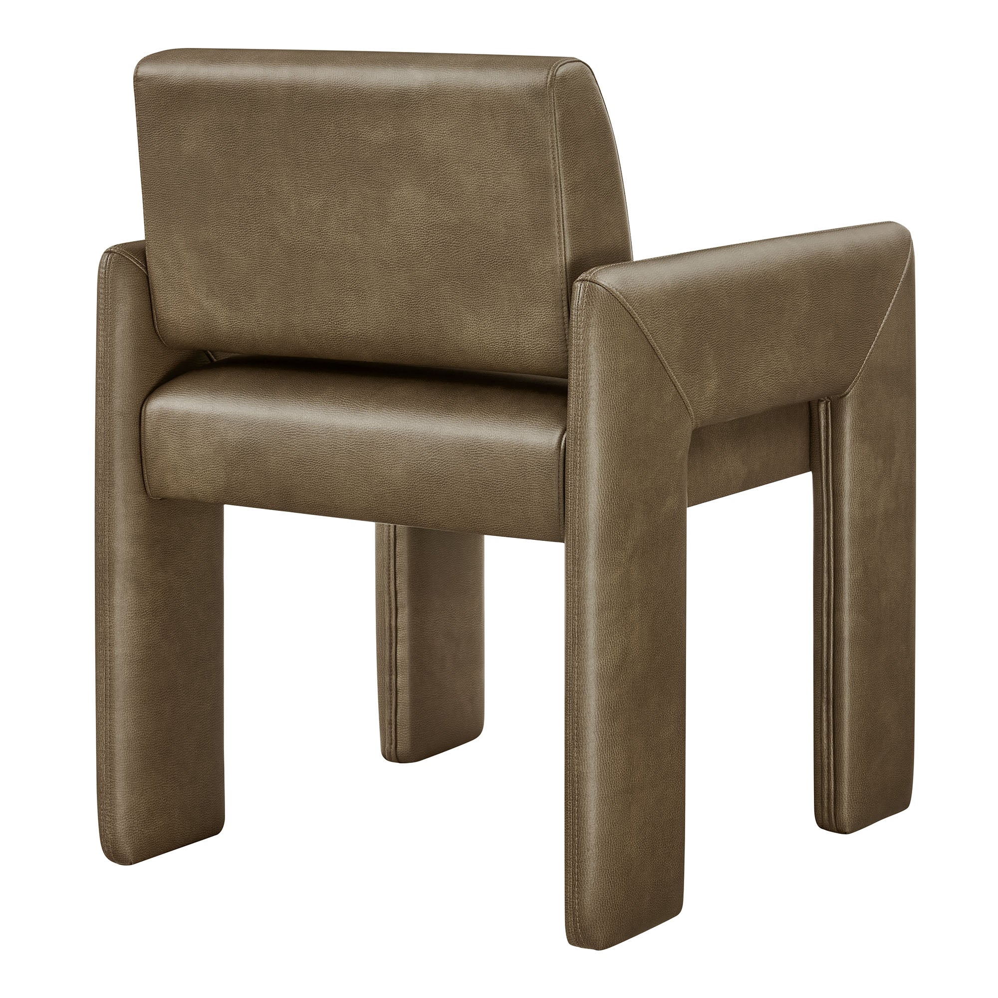 Modway Daven Vegan Leather Dining Armchair