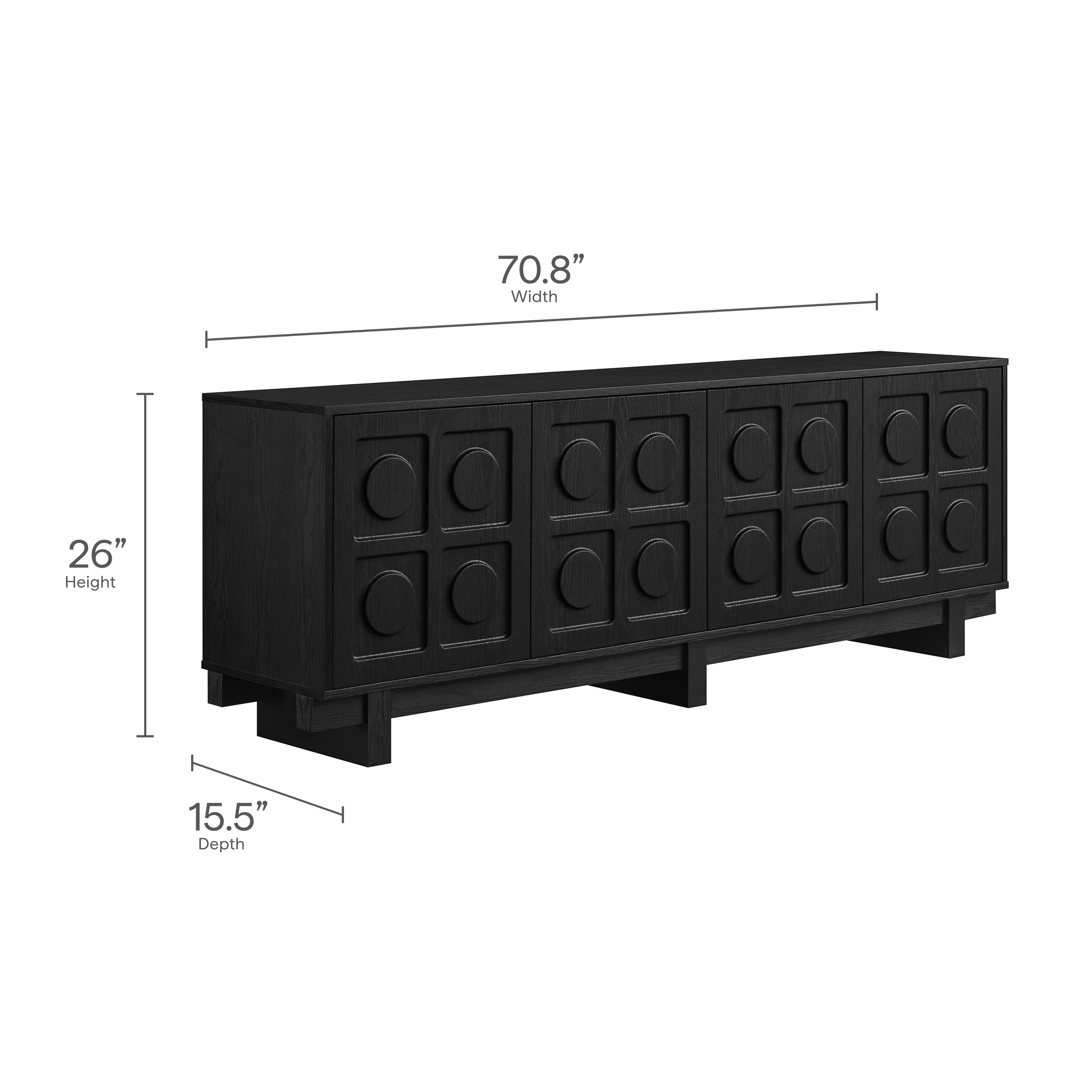 Modway Knox 71 Inch TV Stand