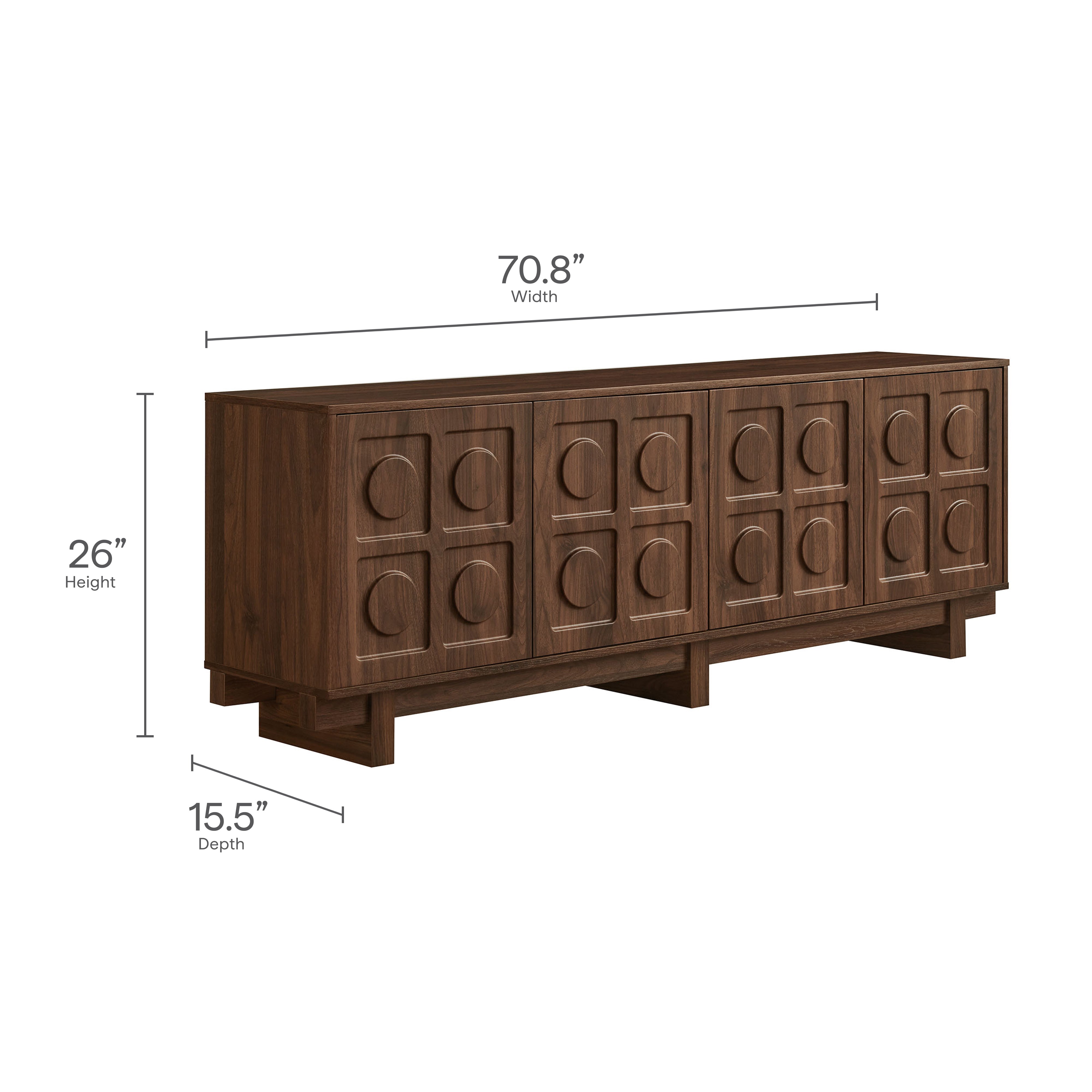 Modway Knox 71 Inch TV Stand