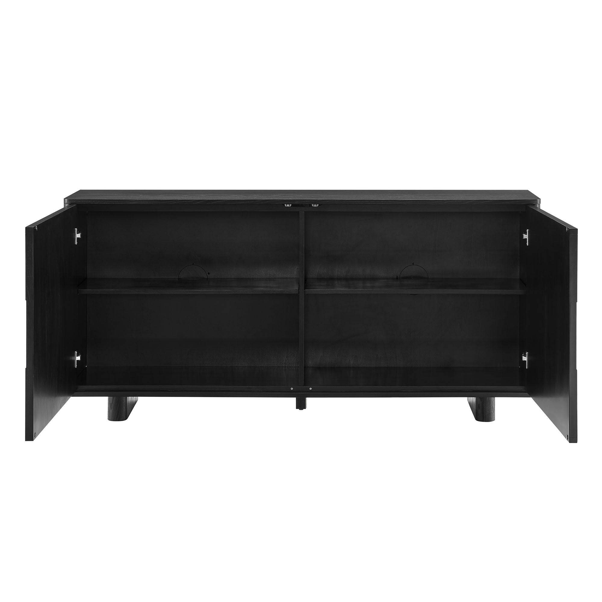 Modway EEI-7452 Foundry 71" Woven Design Buffet Storage Cabinet