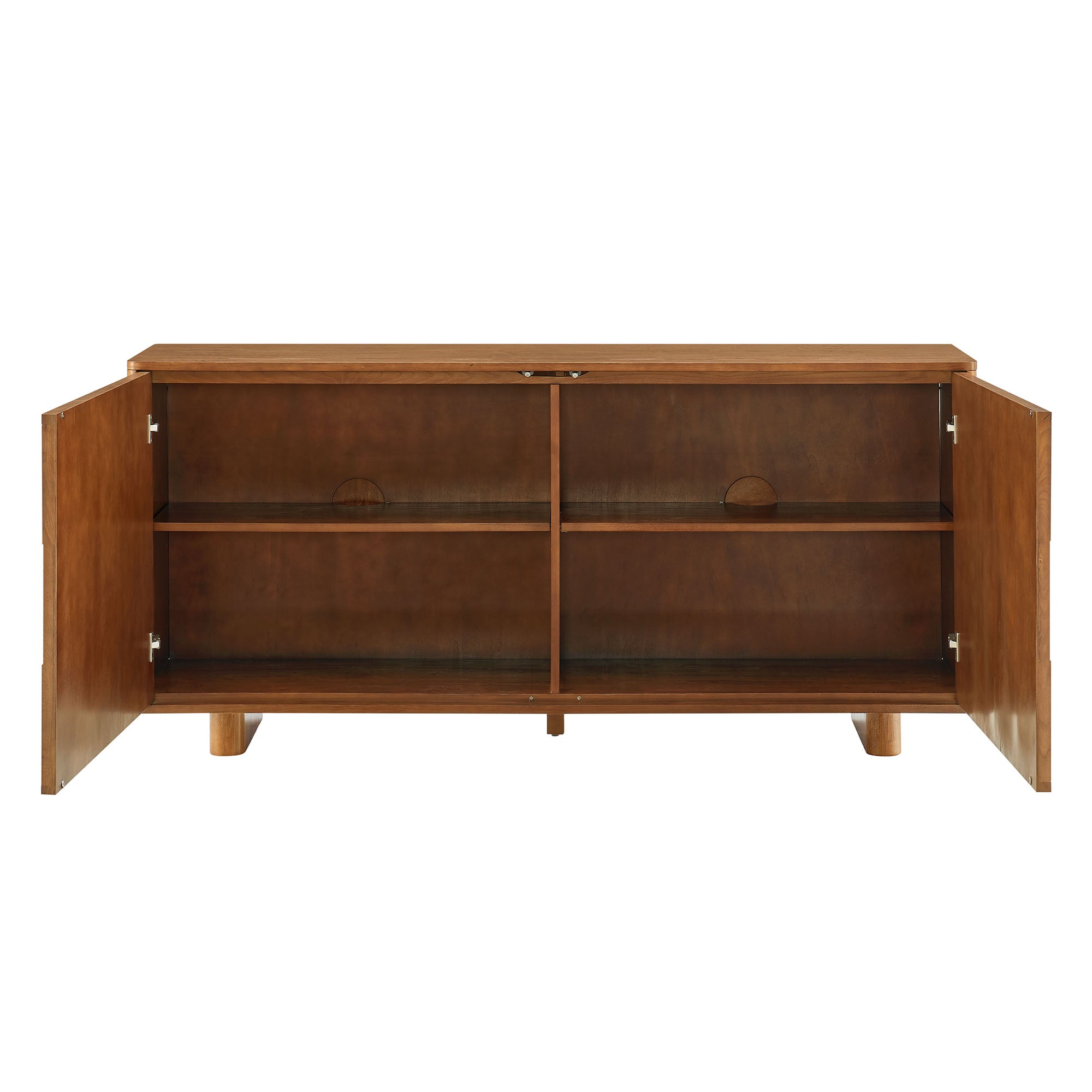 Modway Foundry 71" Woven Design Buffet Storage Cabinet