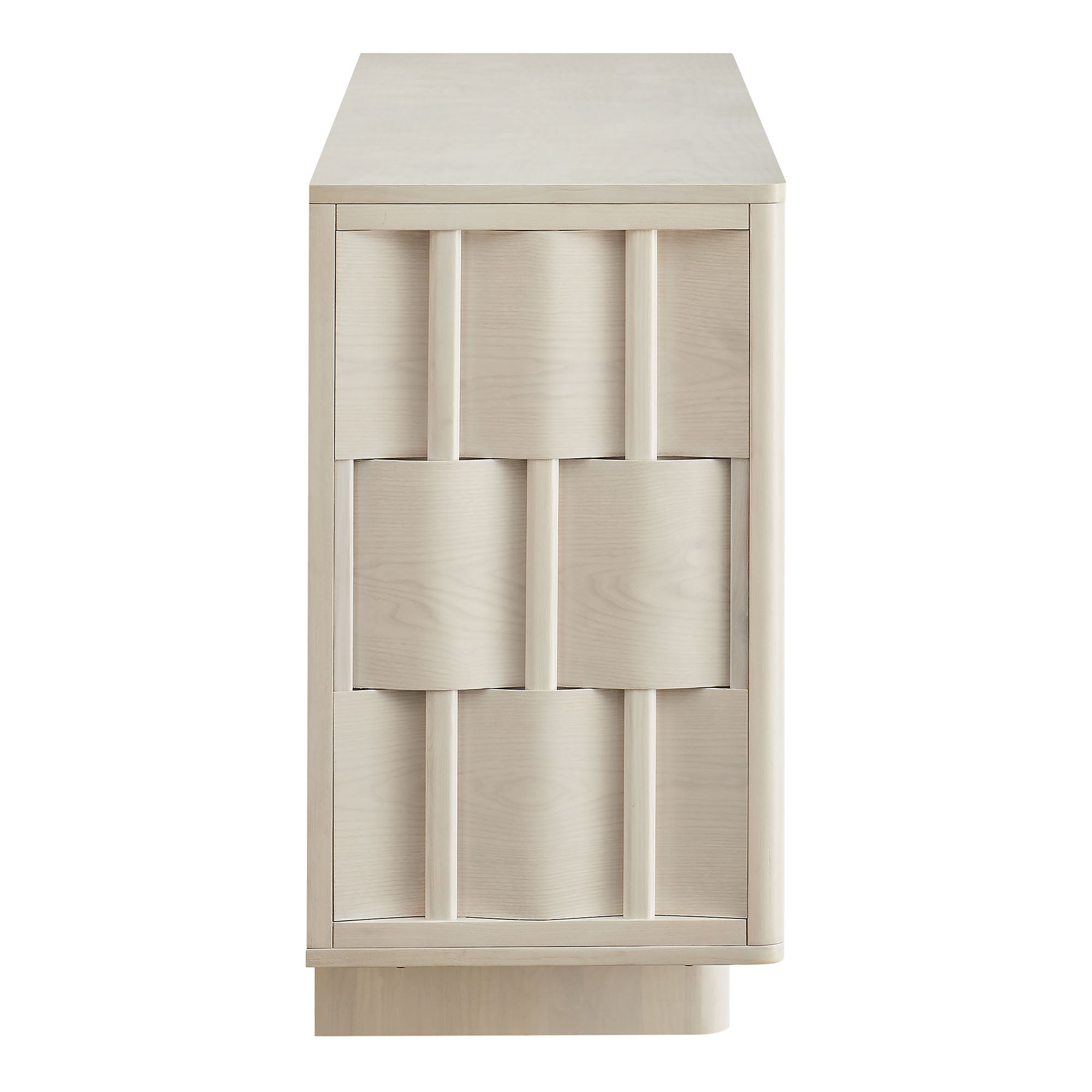 Modway EEI-7452 Foundry 71" Woven Design Buffet Storage Cabinet
