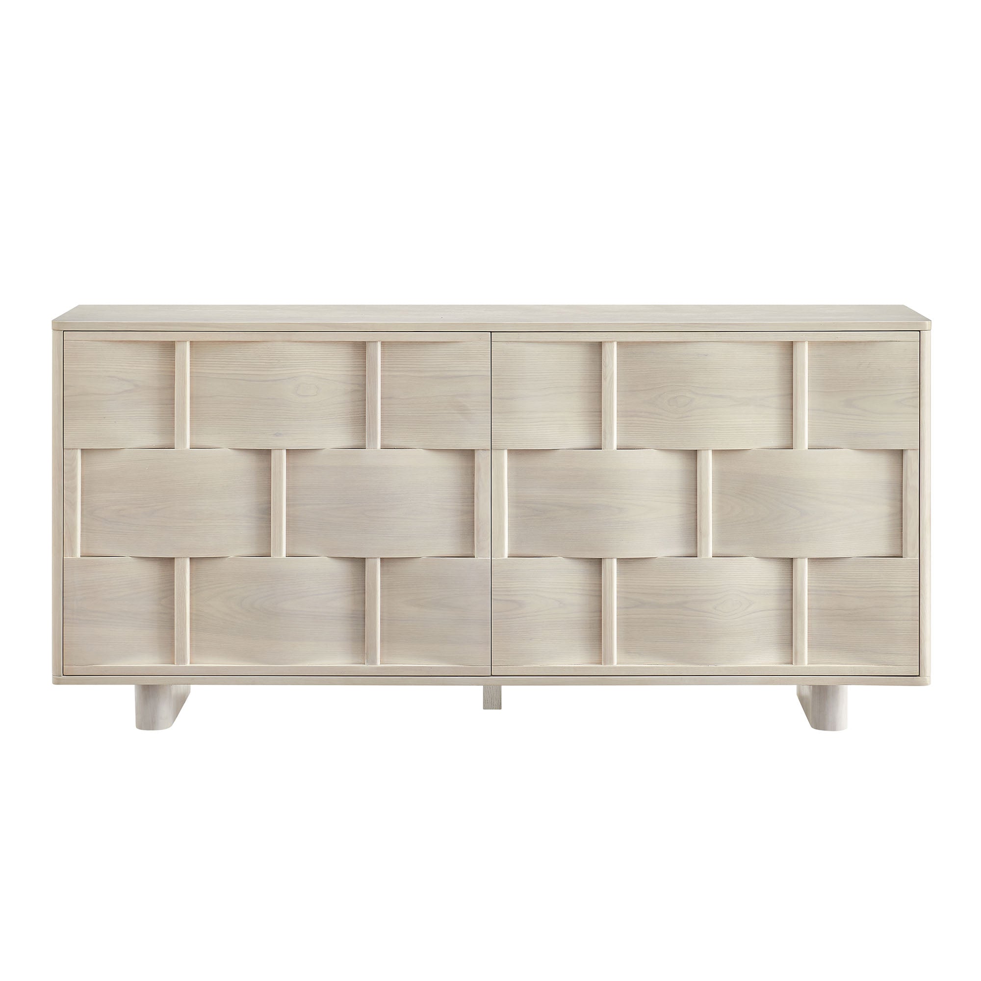 Modway Foundry 71" Woven Design Buffet Storage Cabinet