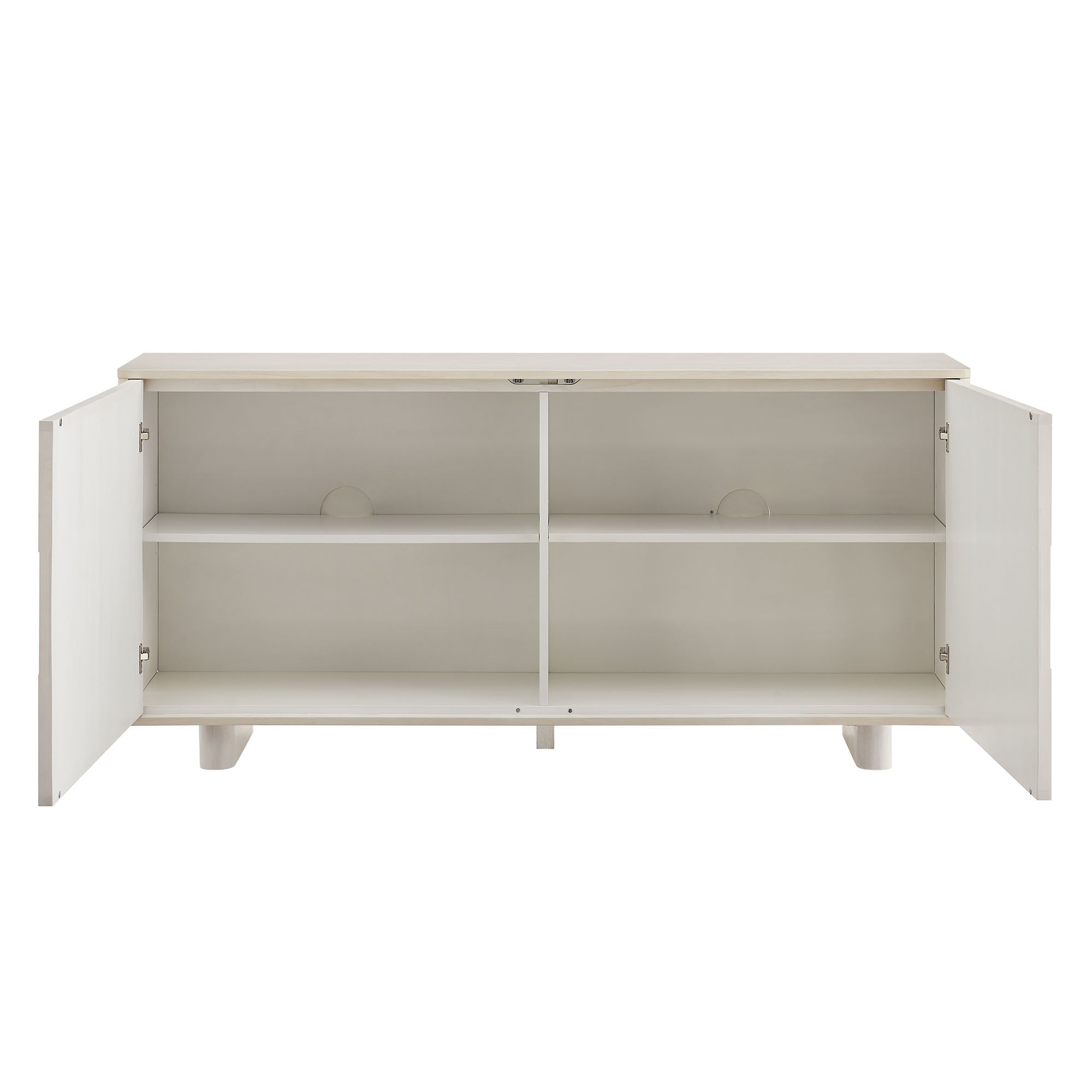 Modway Foundry 71" Woven Design Buffet Storage Cabinet