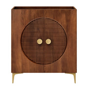 Modway Vernon 30" Fluted Wood Vanity Cabinet Without Sink