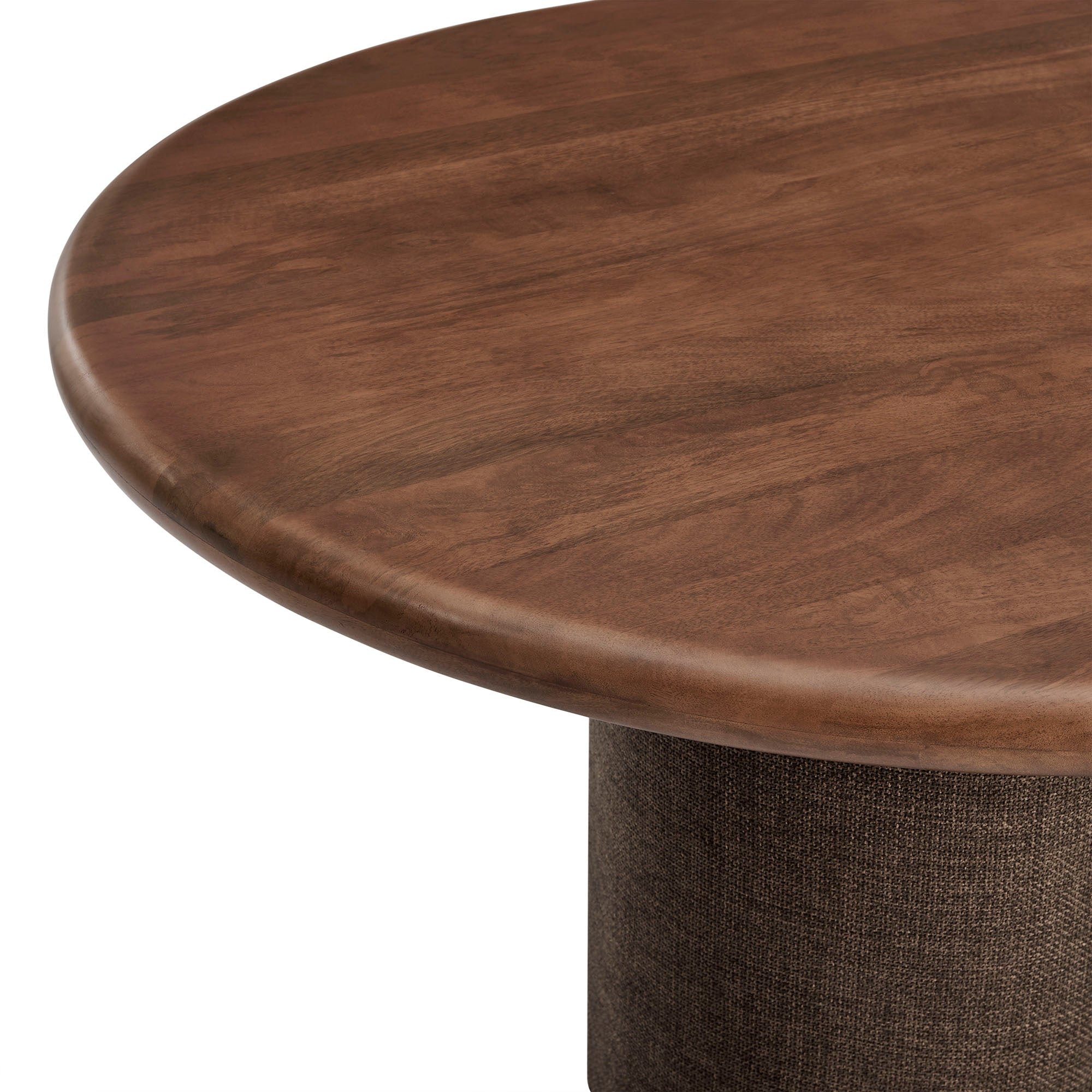 Modway EEI-7458 Enric 84 Inch Mango Wood Oval Dining Table