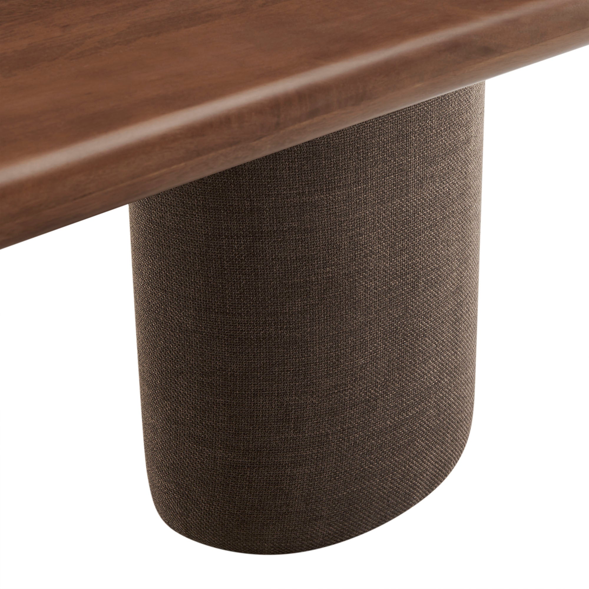Modway EEI-7458 Enric 84 Inch Mango Wood Oval Dining Table