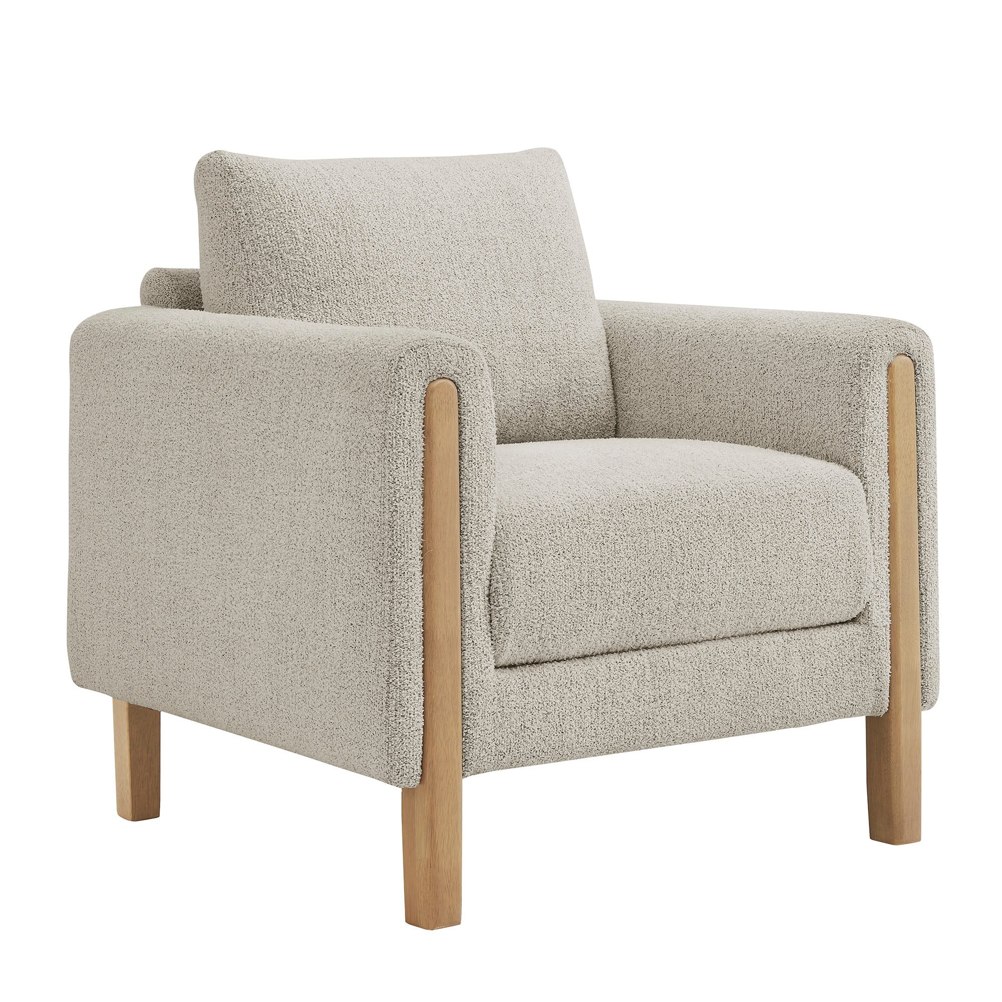 Modway Hawken Boucle Fabric Accent Armchair