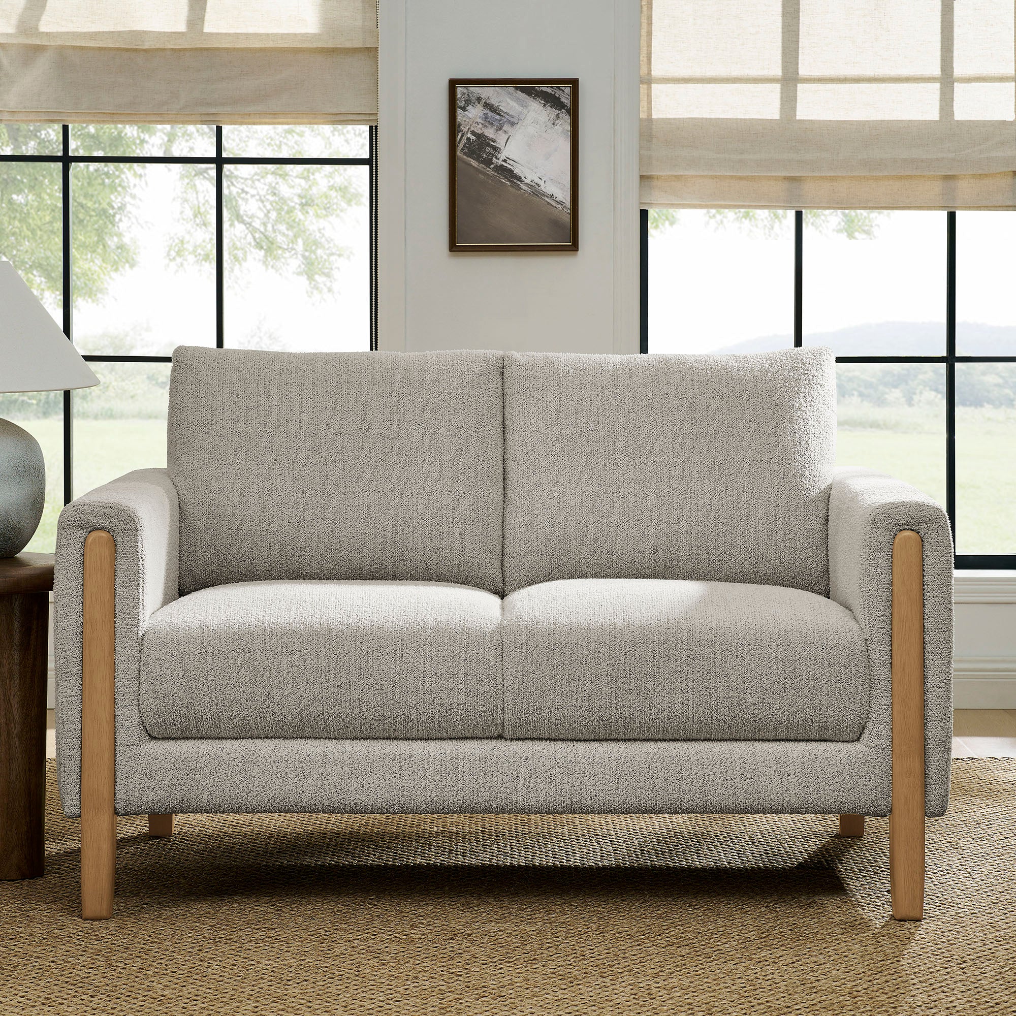 Modway Hawken Boucle Fabric Loveseat