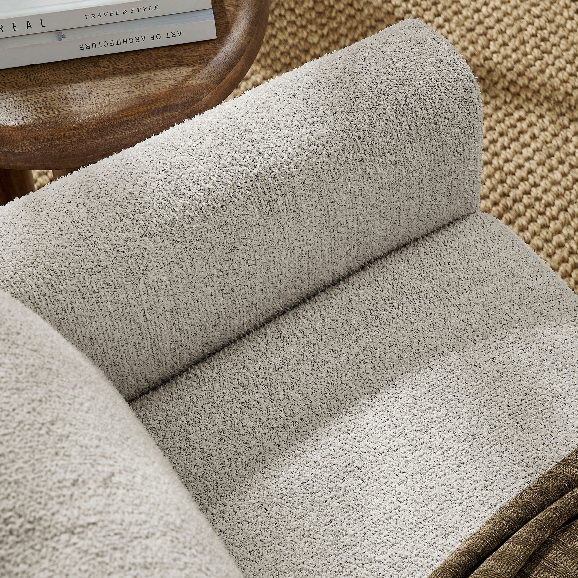 Modway Hawken Boucle Fabric Loveseat