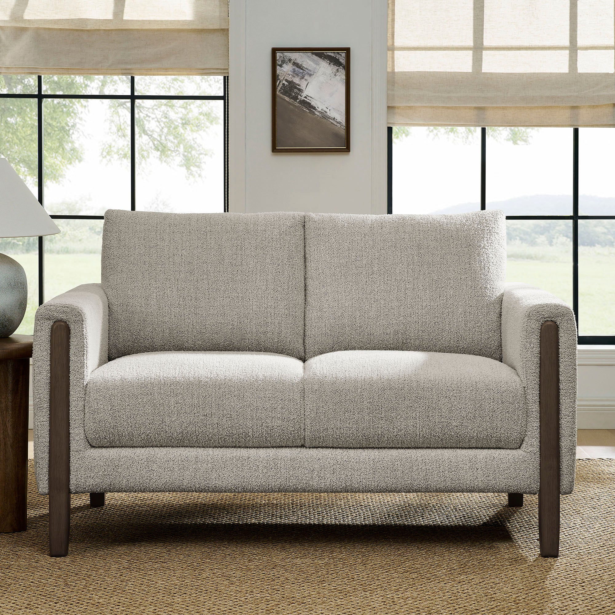 Modway Hawken Boucle Fabric Loveseat