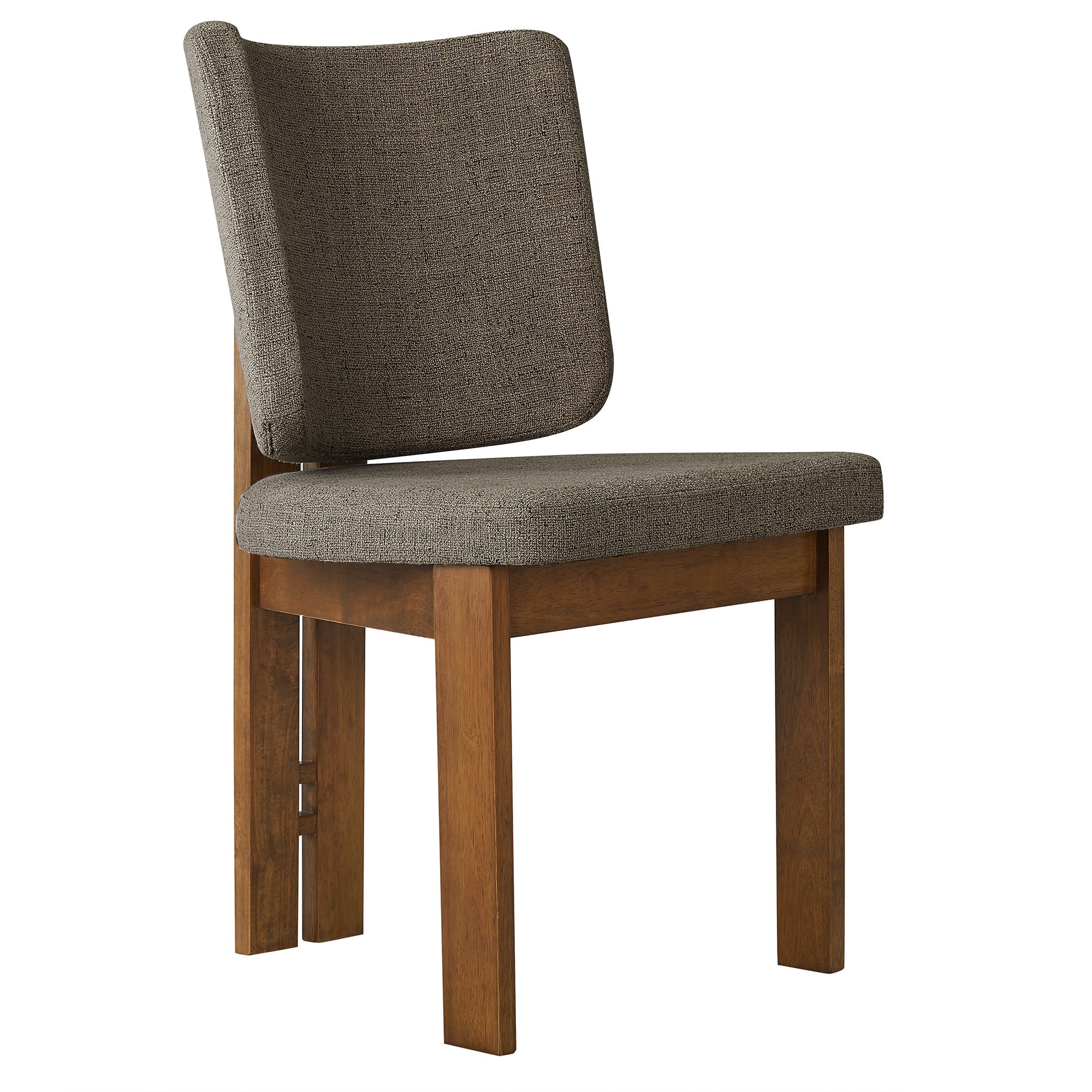 Modway Alba Armless Upholstered Dining Chairs Set Of 2