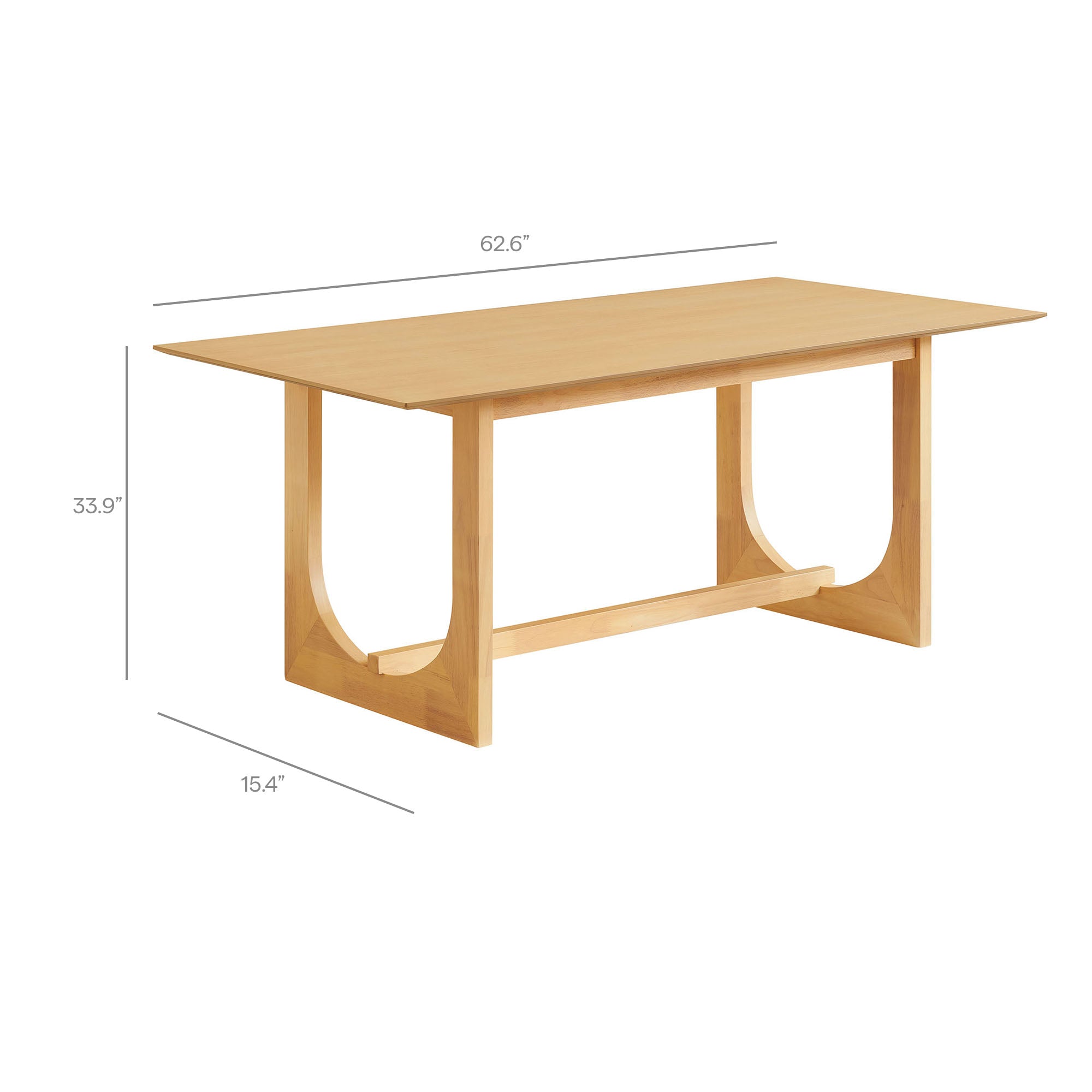 Modway EEI-7466 Ashcroft 69" Rectangular Dining Table
