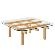 Modway Isby 35 Inch Tempered Glass Coffee Table