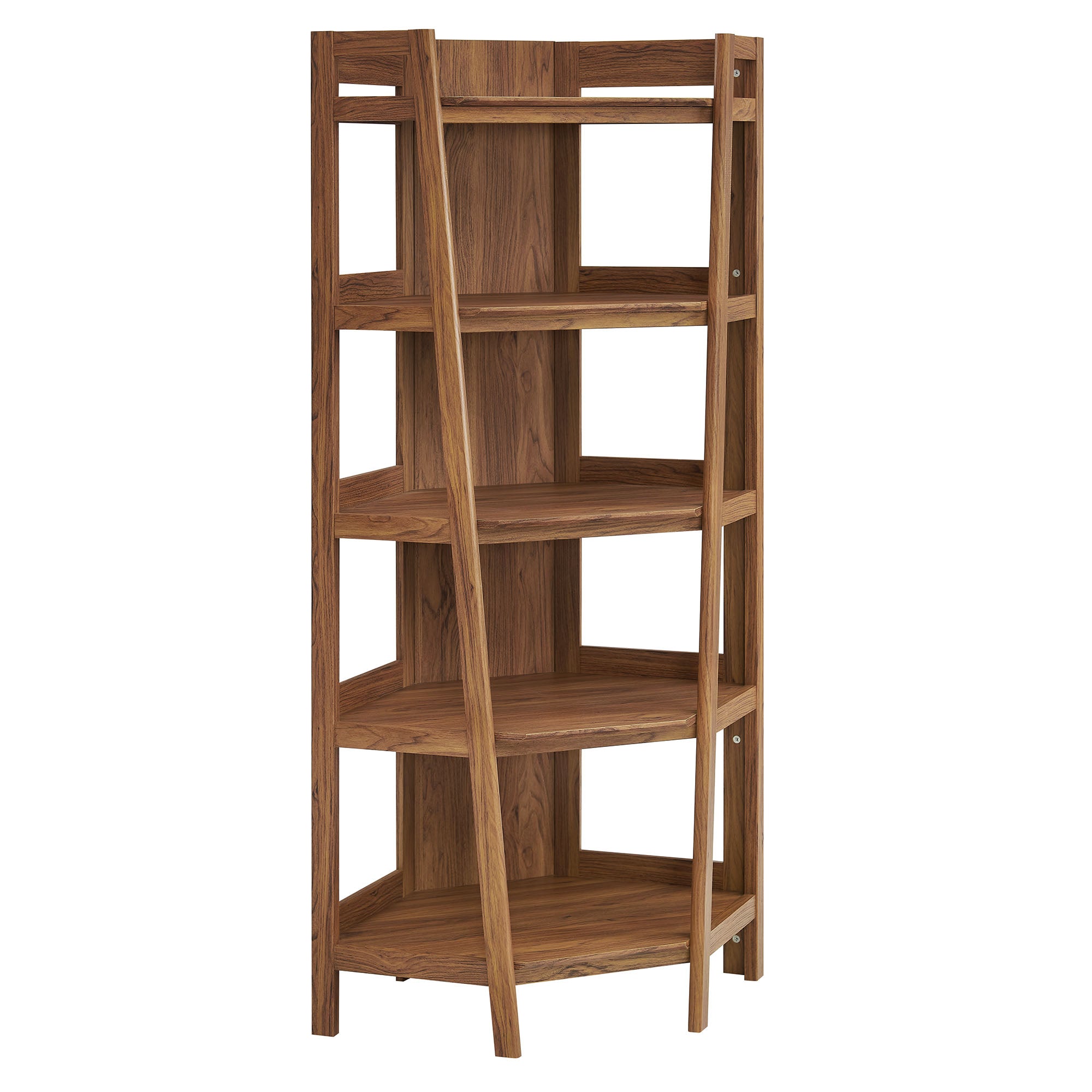Modway Bixby 71 Inch Corner Bookshelf