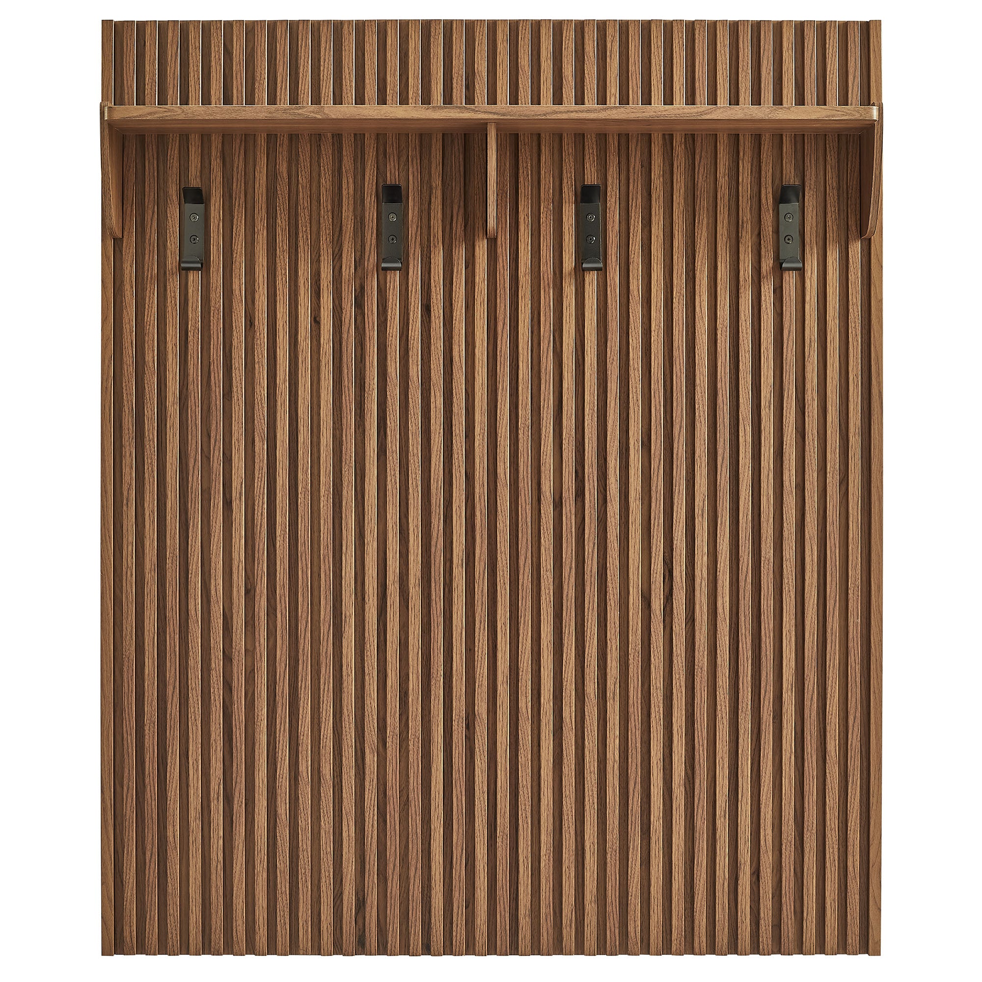 Modway EEI-7472 Render Fluted Coat Rack Panel With Shelf