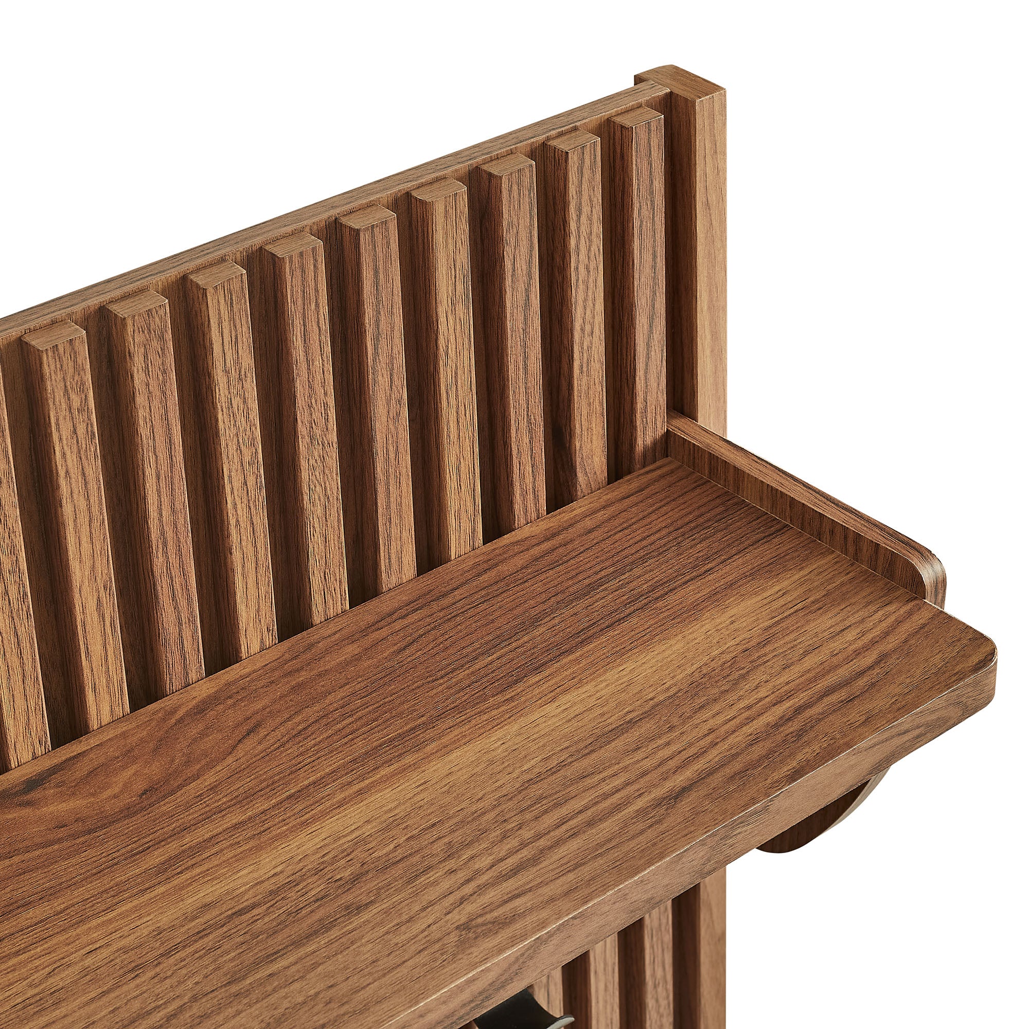 Modway EEI-7472 Render Fluted Coat Rack Panel With Shelf