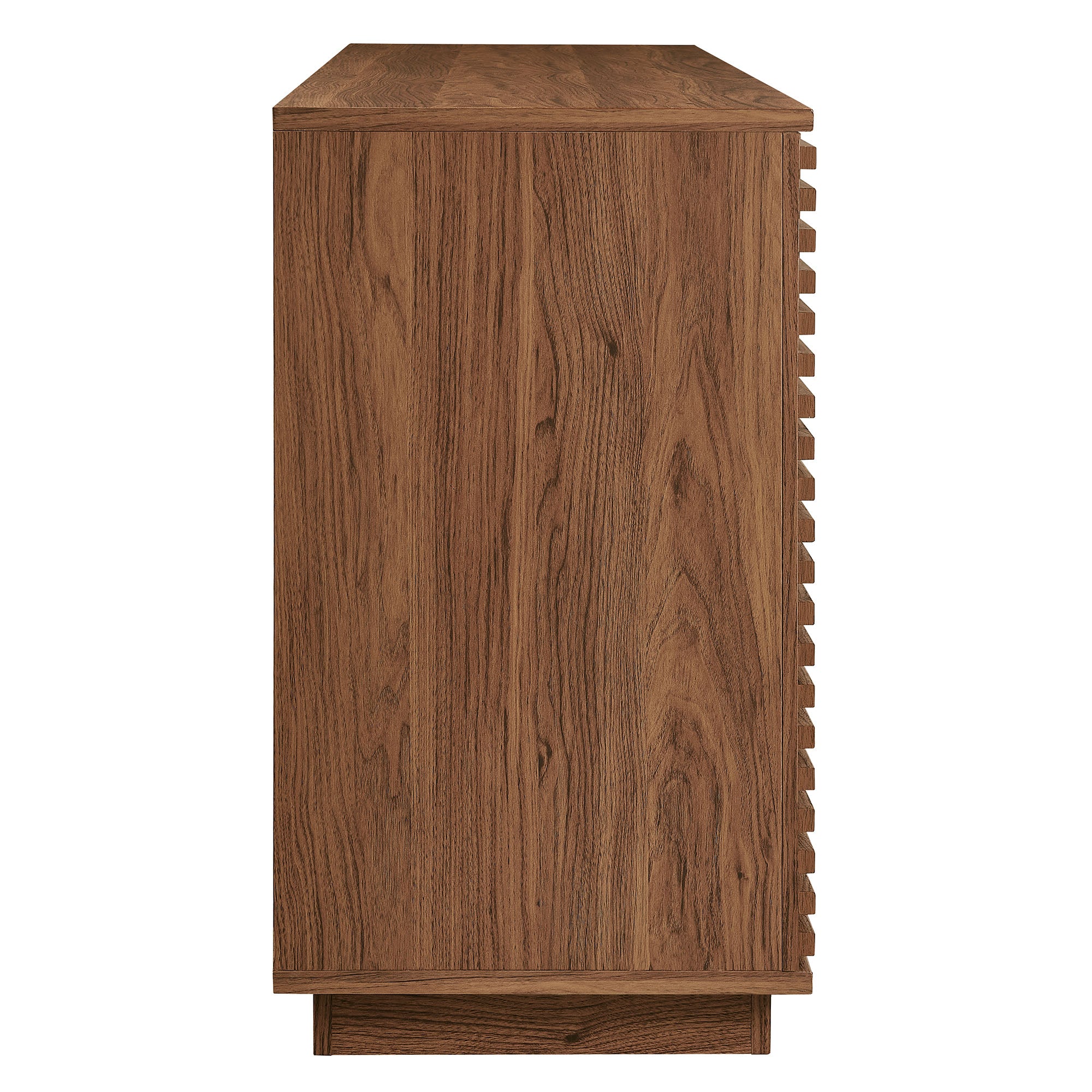 Modway Render 4-Door Fluted Sideboard Cabinet TV Stand