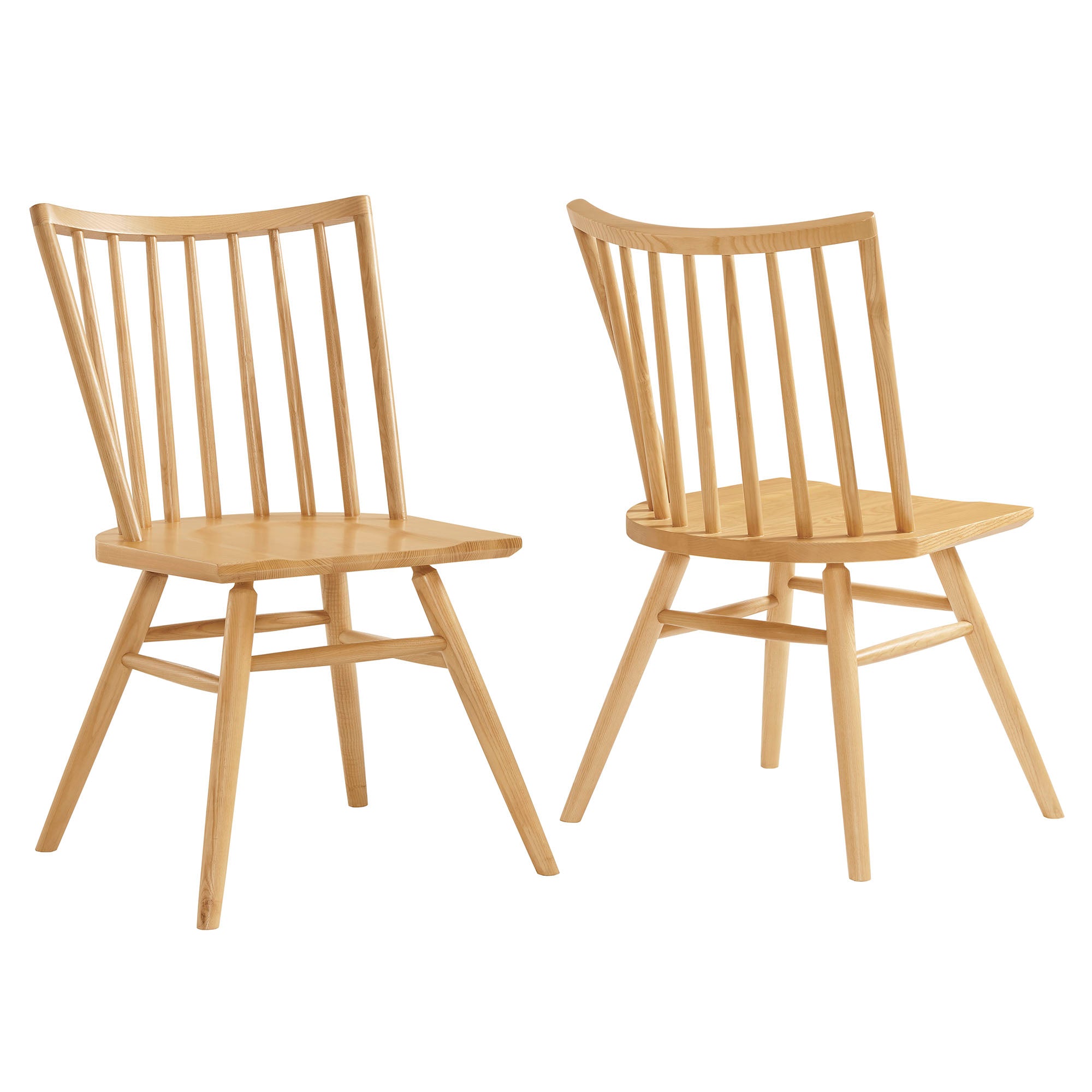 Modway EEI-7482 Alvar Spindle Back Dining Side Chairs Set of 2