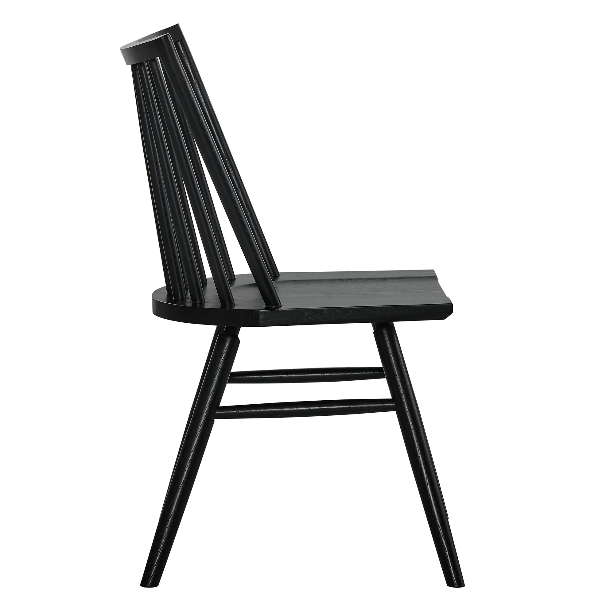 Modway EEI-7482 Alvar Spindle Back Dining Side Chairs Set of 2