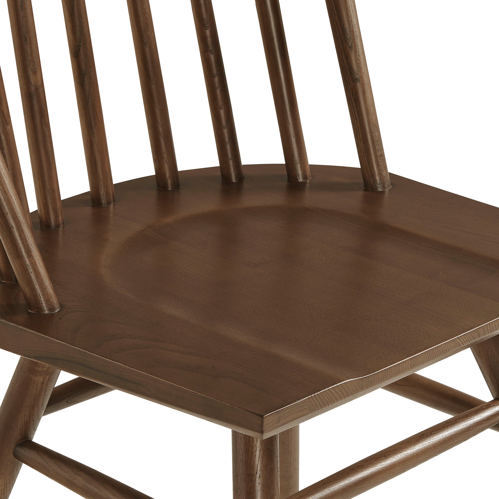Modway EEI-7482 Alvar Spindle Back Dining Side Chairs Set of 2