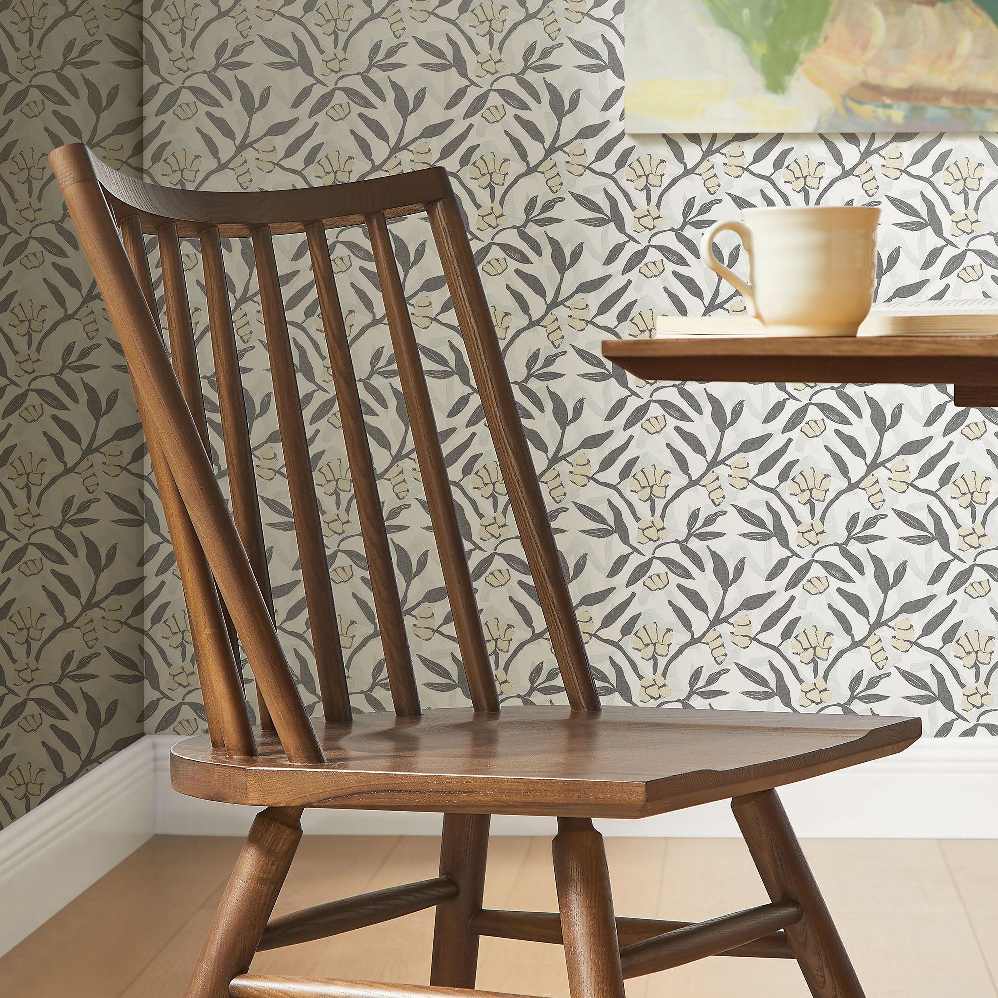 Modway EEI-7482 Alvar Spindle Back Dining Side Chairs Set of 2