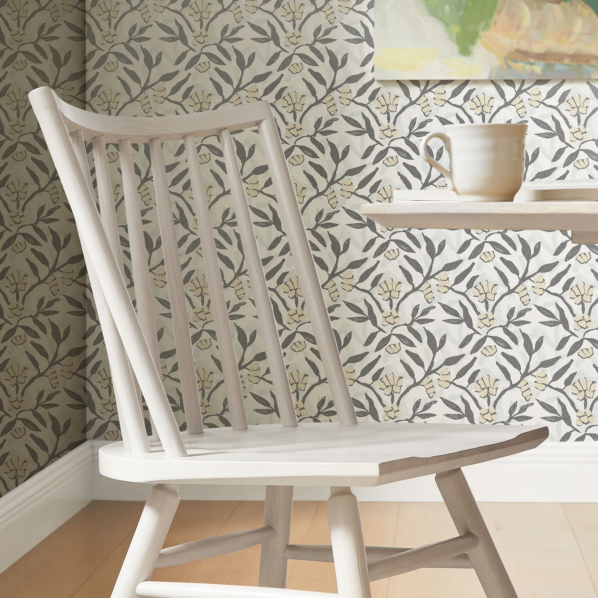 Modway EEI-7482 Alvar Spindle Back Dining Side Chairs Set of 2
