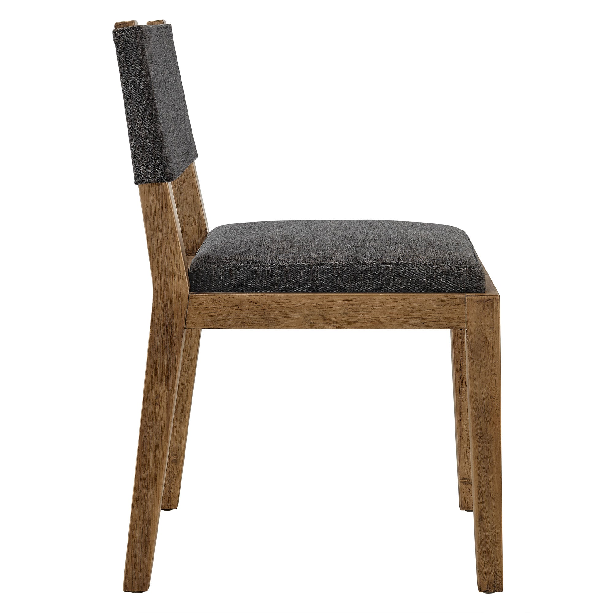 Modway EEI-7485 Calder Fabric Upholstered Wood Armless Dining Chair