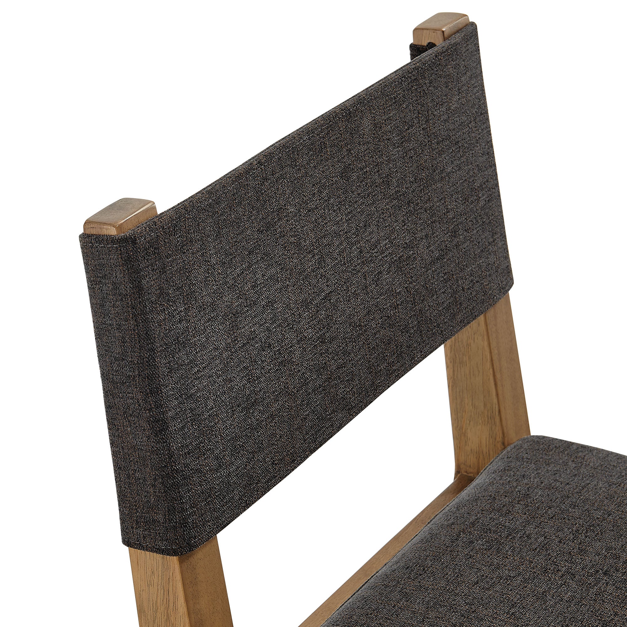 Modway Calder Fabric Upholstered Wood Armless Dining Chair