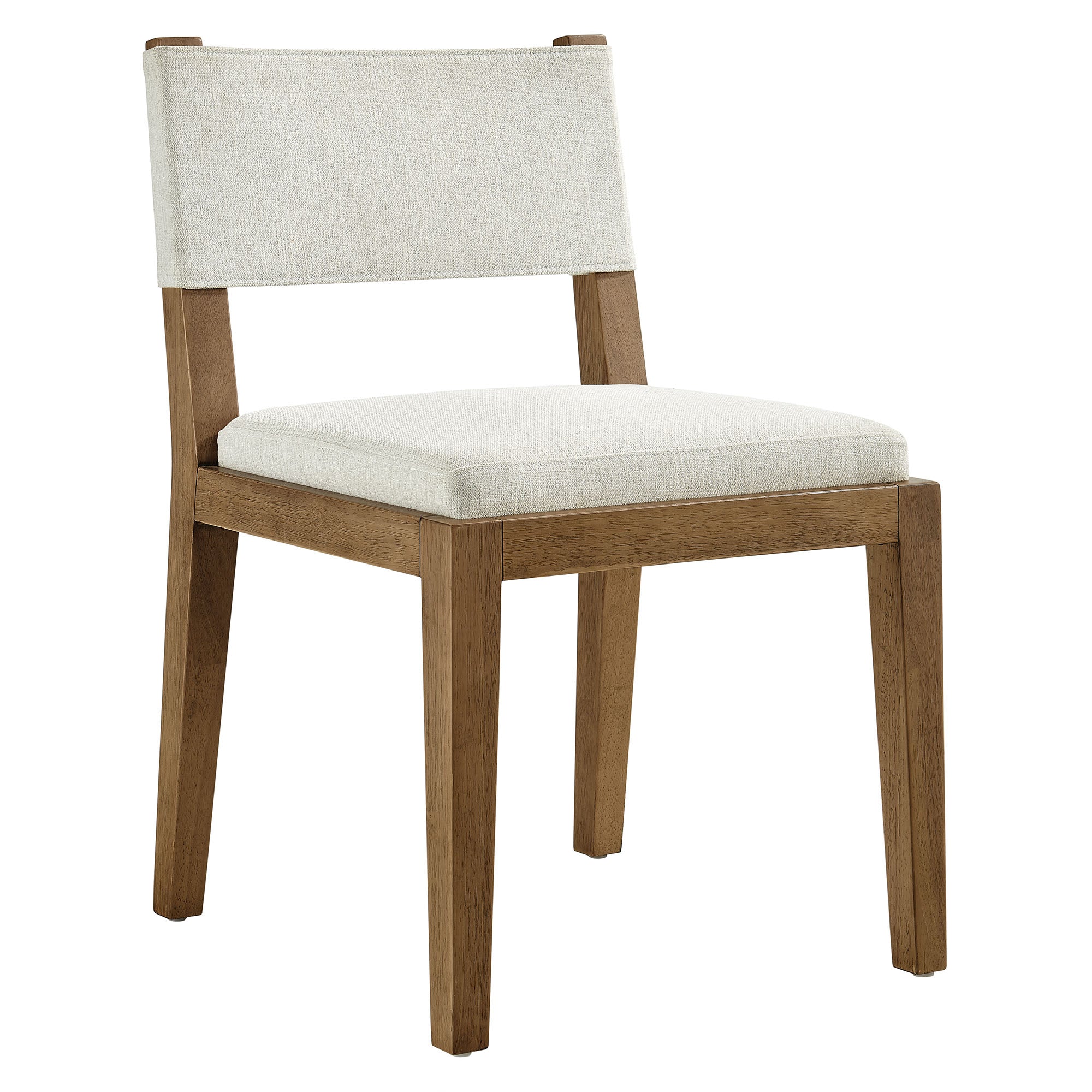 Modway Calder Fabric Upholstered Wood Armless Dining Chair