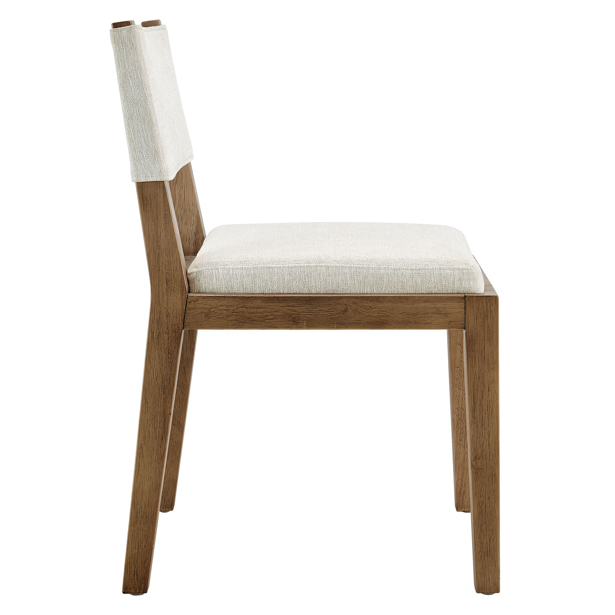 Modway Calder Fabric Upholstered Wood Armless Dining Chair