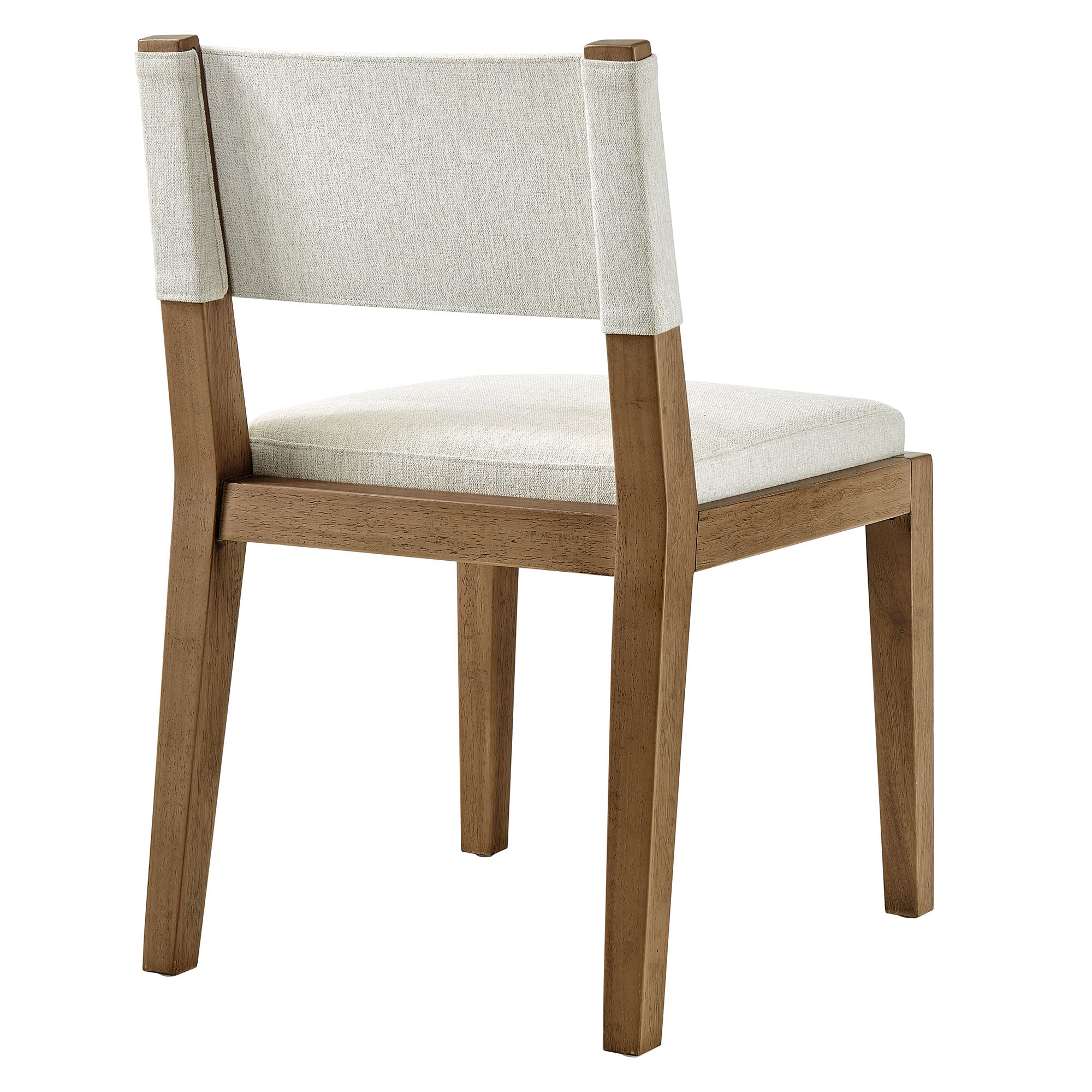 Modway Calder Fabric Upholstered Wood Armless Dining Chair
