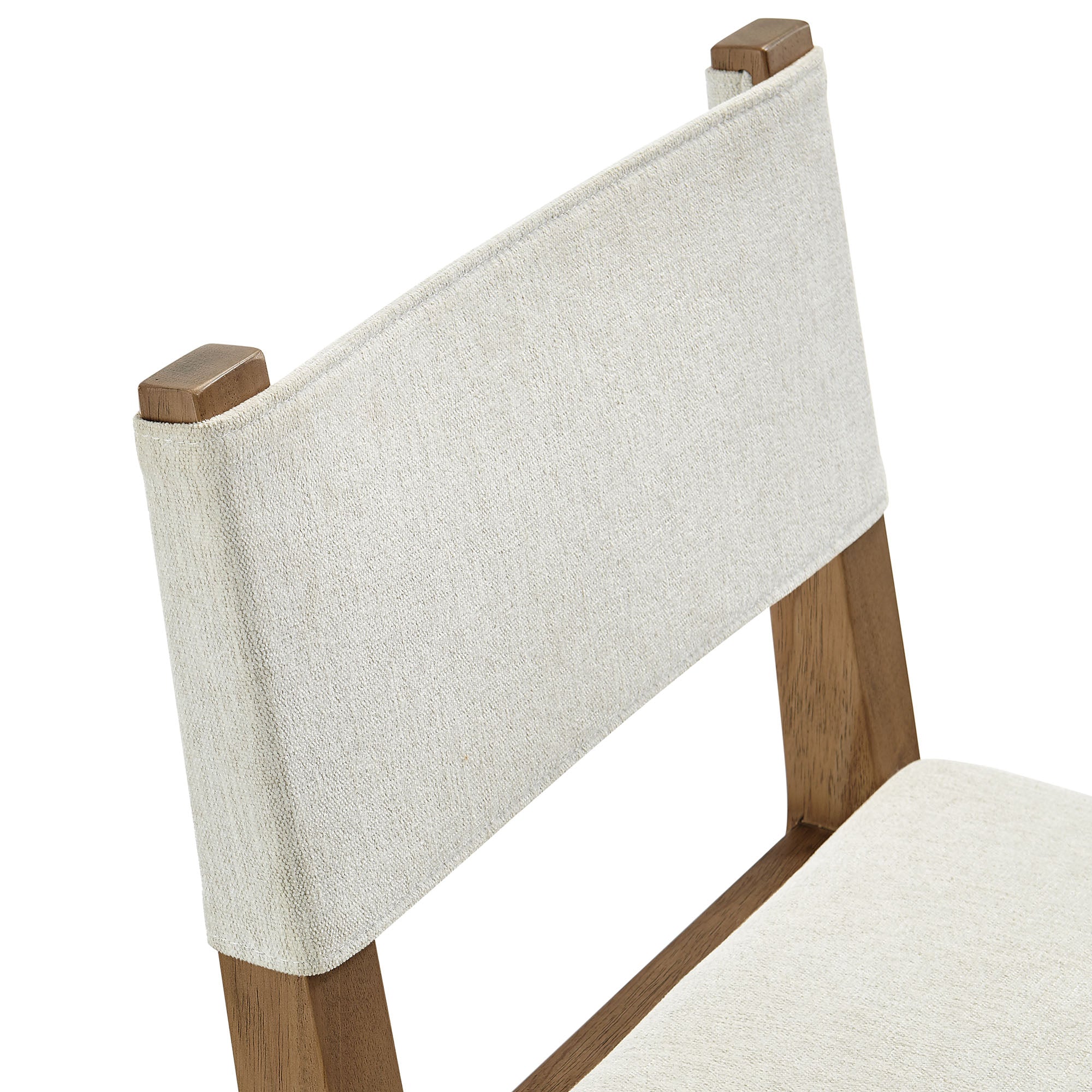 Modway EEI-7485 Calder Fabric Upholstered Wood Armless Dining Chair