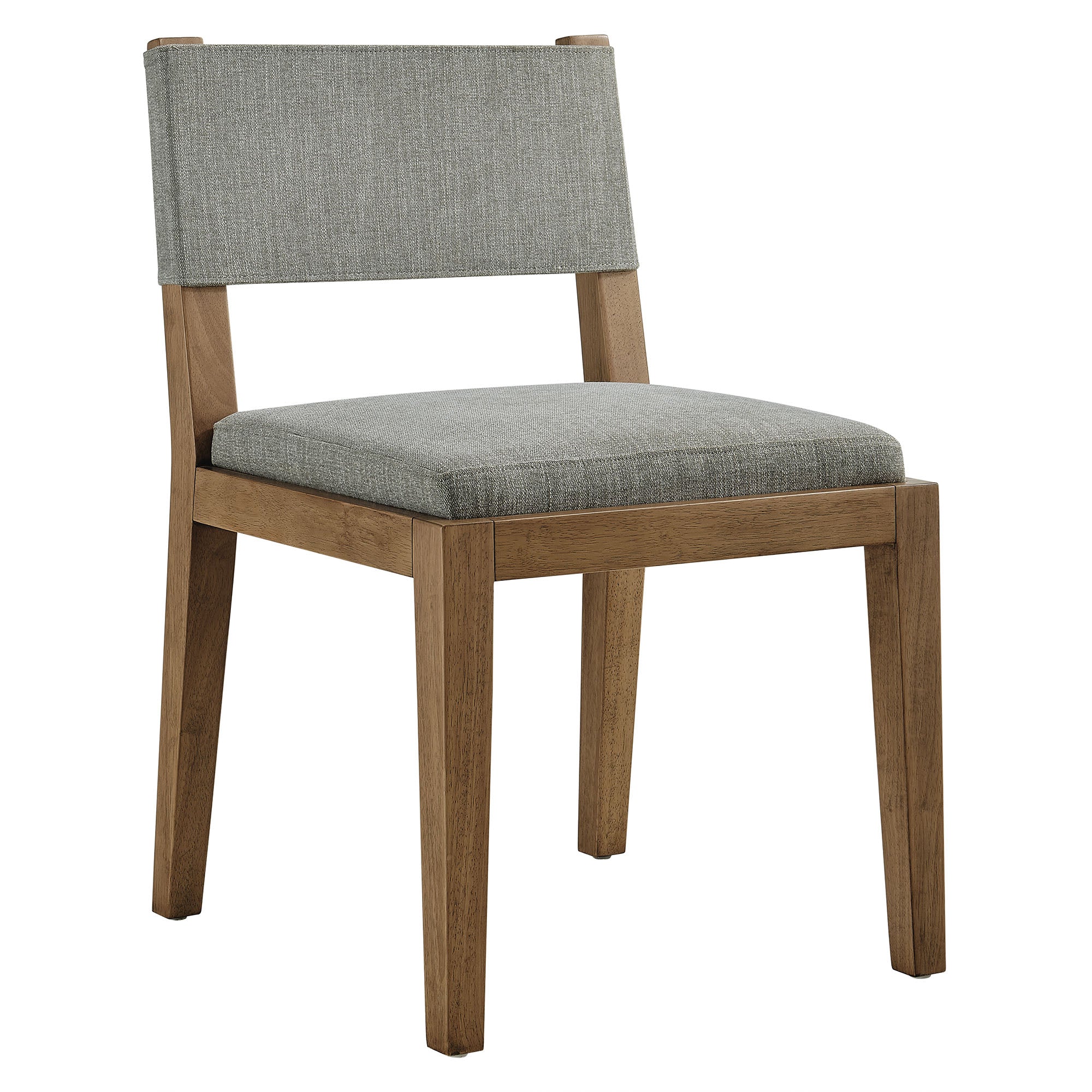 Modway EEI-7485 Calder Fabric Upholstered Wood Armless Dining Chair
