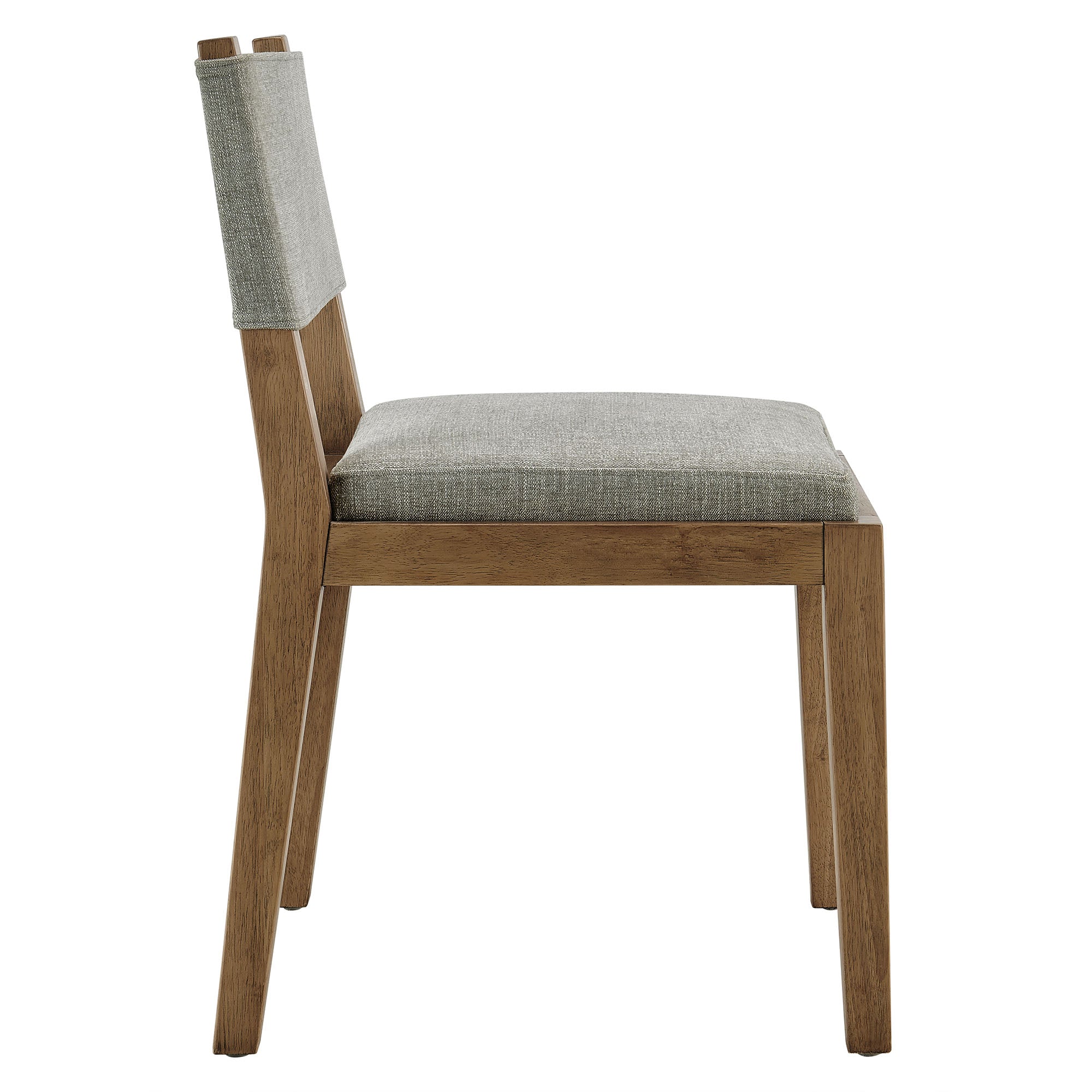 Modway Calder Fabric Upholstered Wood Armless Dining Chair