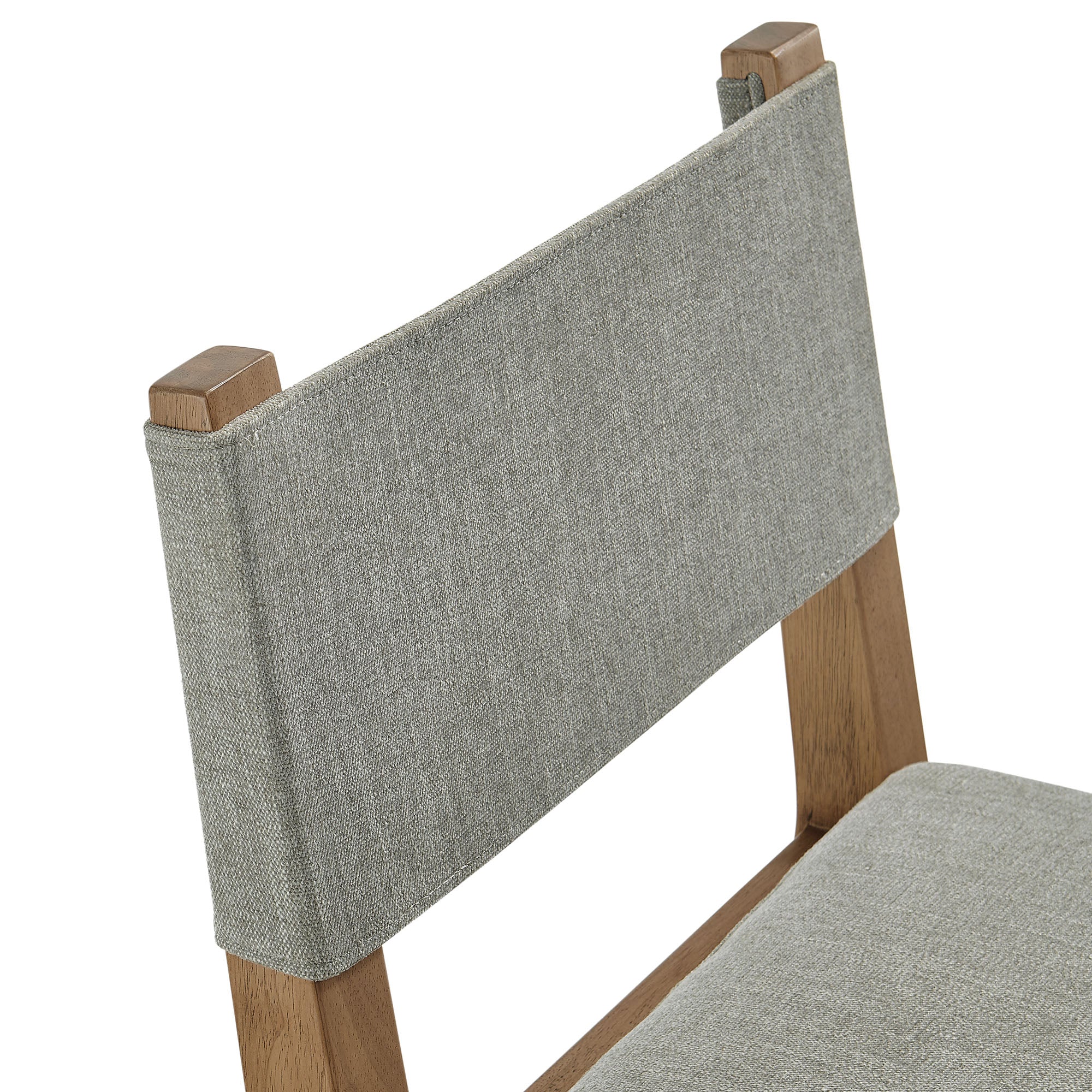Modway EEI-7485 Calder Fabric Upholstered Wood Armless Dining Chair
