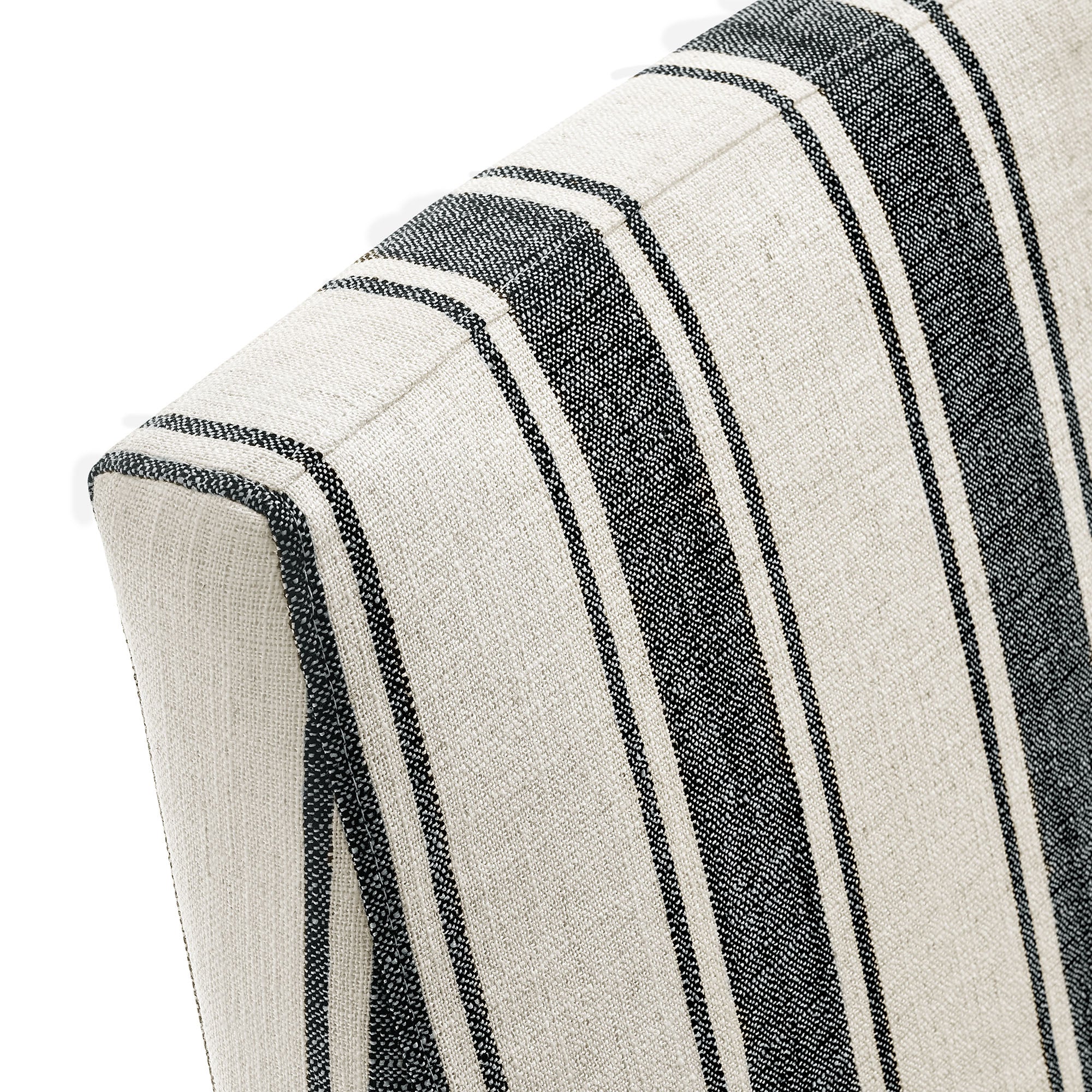 Modway Tessera Striped Slipcovered Dining Side Chair