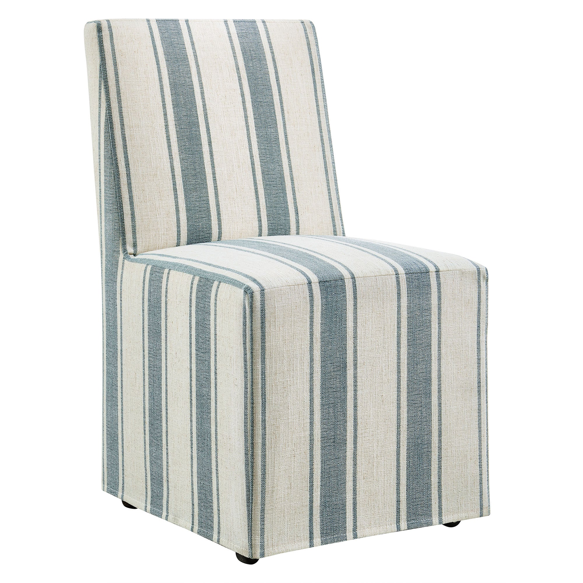 Modway EEI-7486 Tessera Striped Slipcovered Dining Side Chair