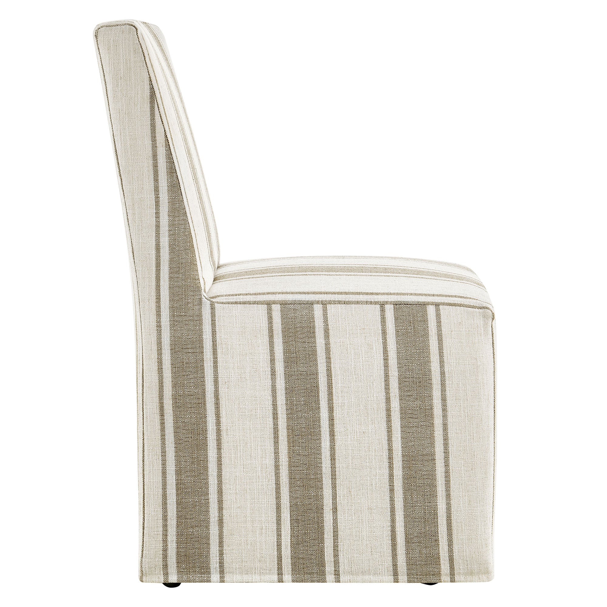 Modway EEI-7486 Tessera Striped Slipcovered Dining Side Chair